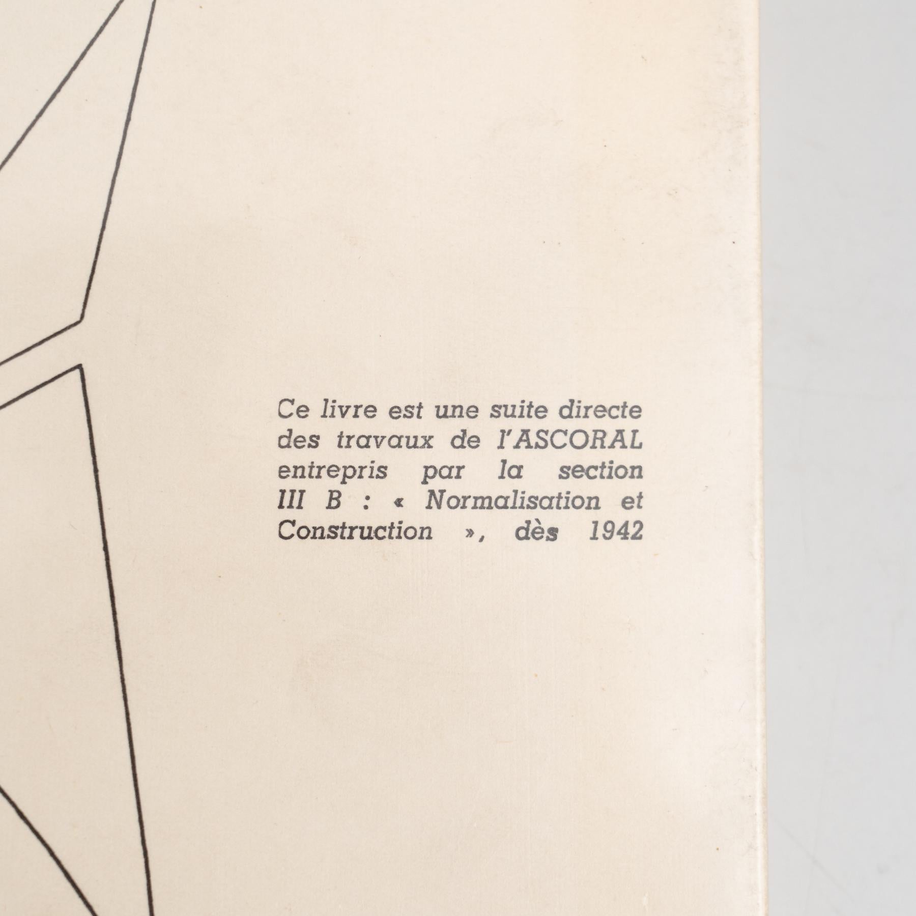 Papier Le Corbusier Der Modulor Book, 1956 en vente