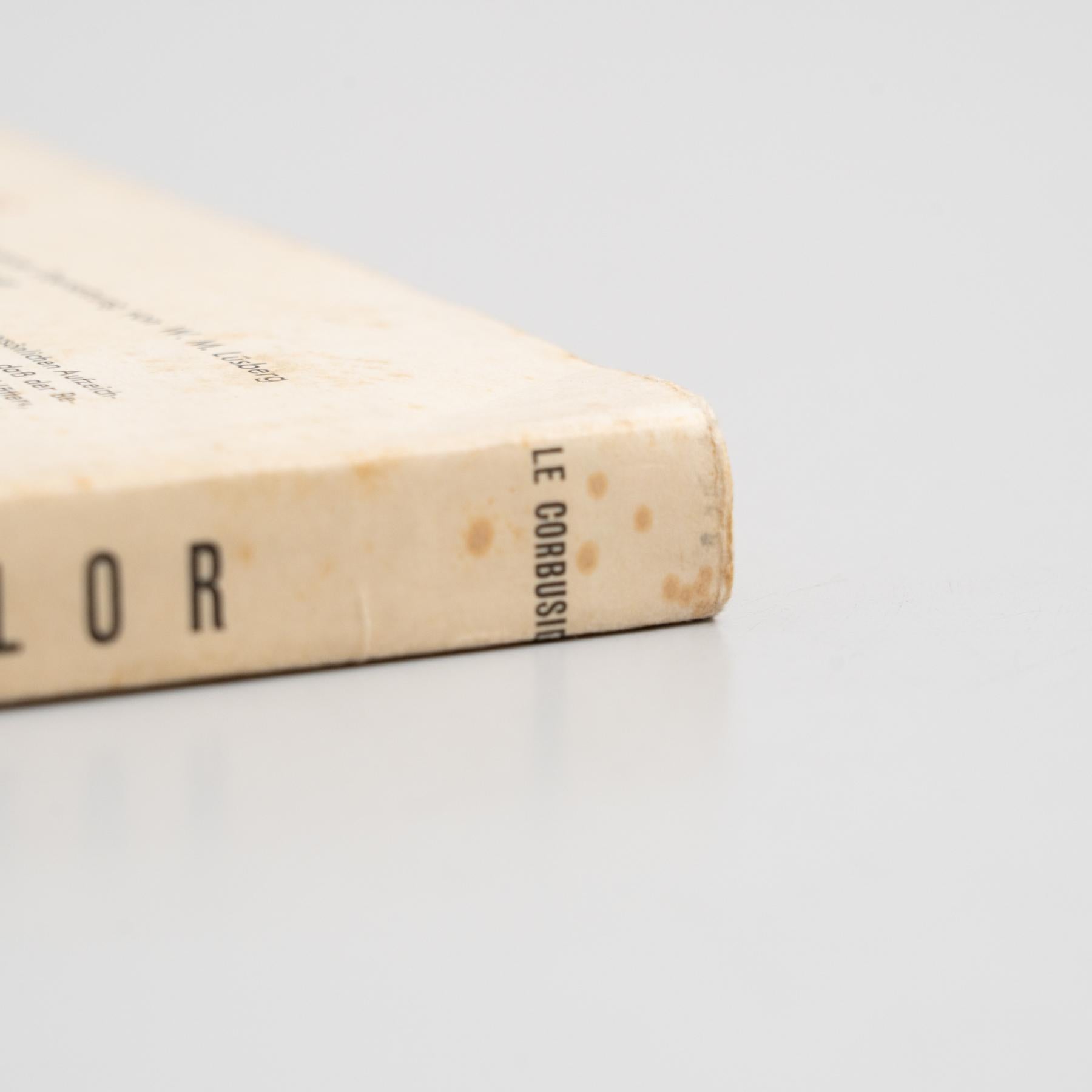 Le Corbusier Der Modulor Book, 1956 1