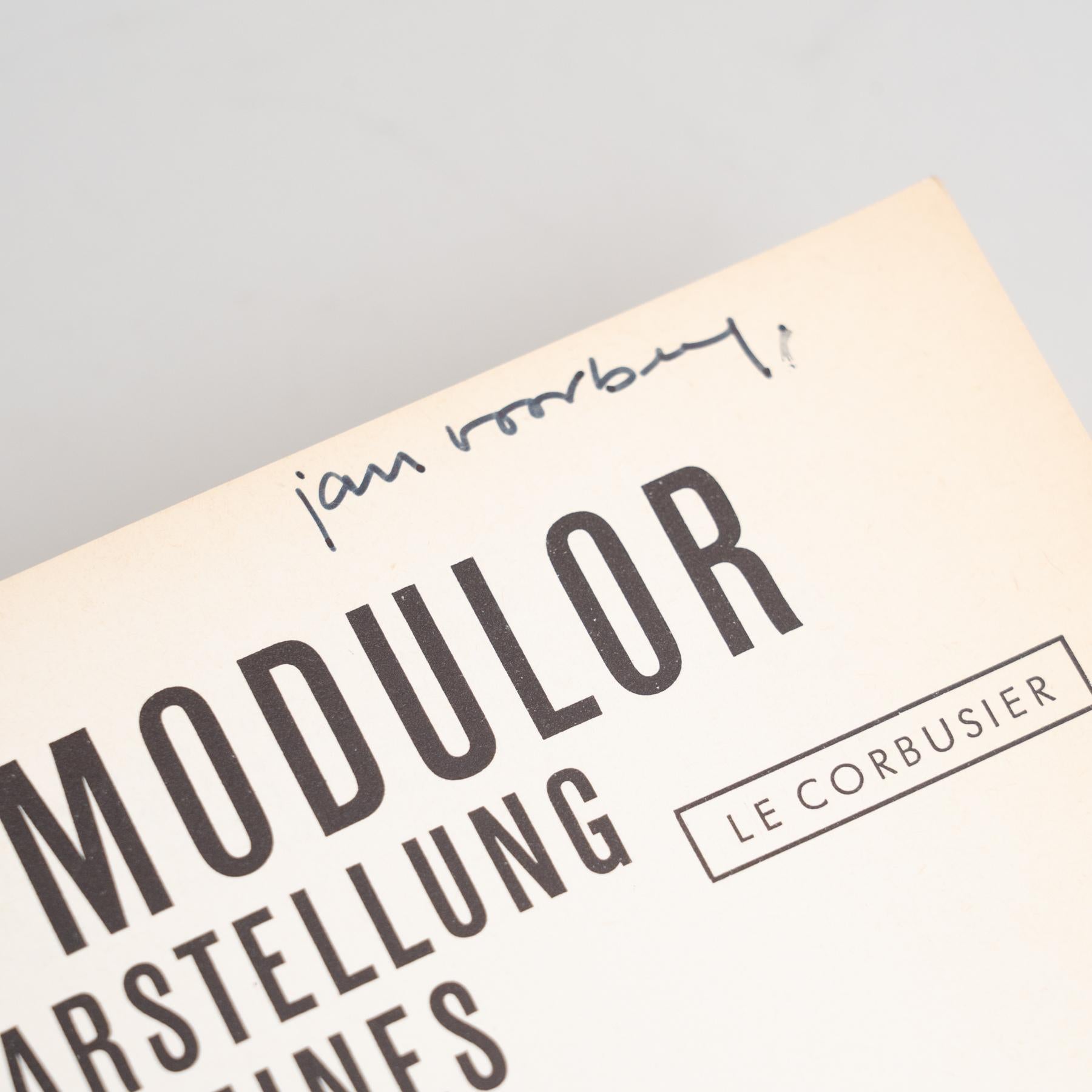 Le Corbusier Der Modulor Book, 1956 For Sale 2
