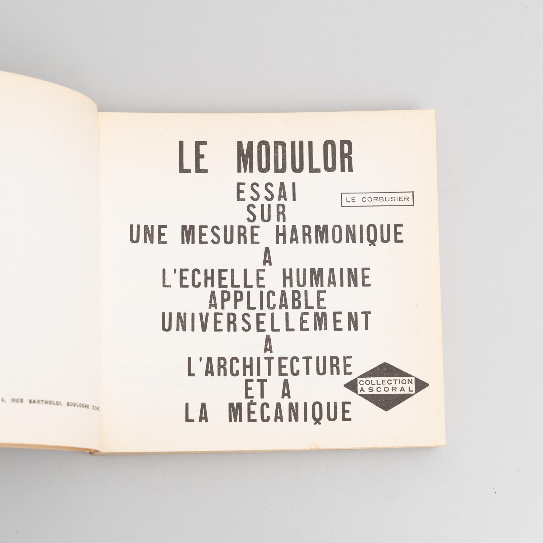 Le Corbusier, Buch „Der Modulor“, 1956 im Angebot 7