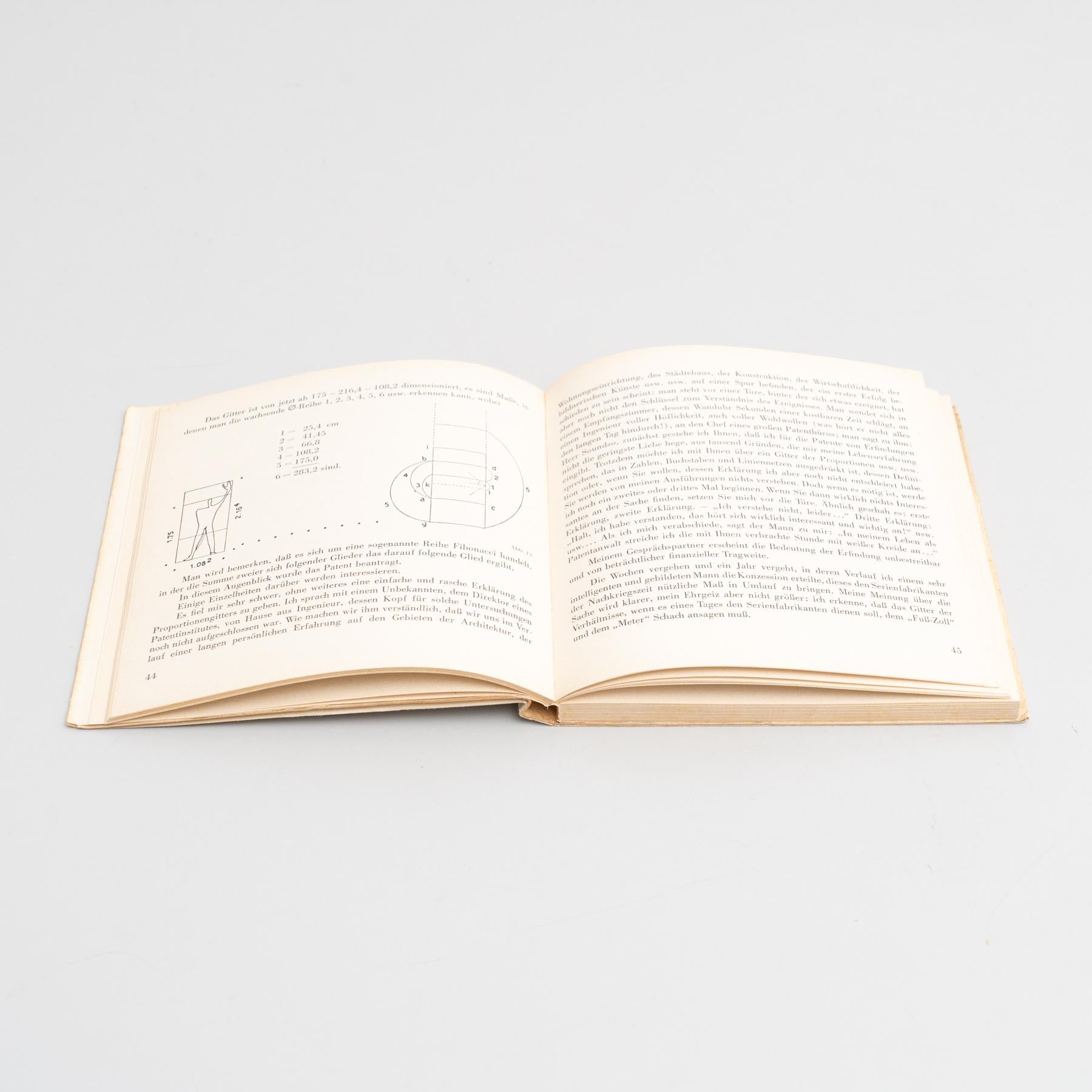 Le Corbusier Der Modulor Book, 1956 5