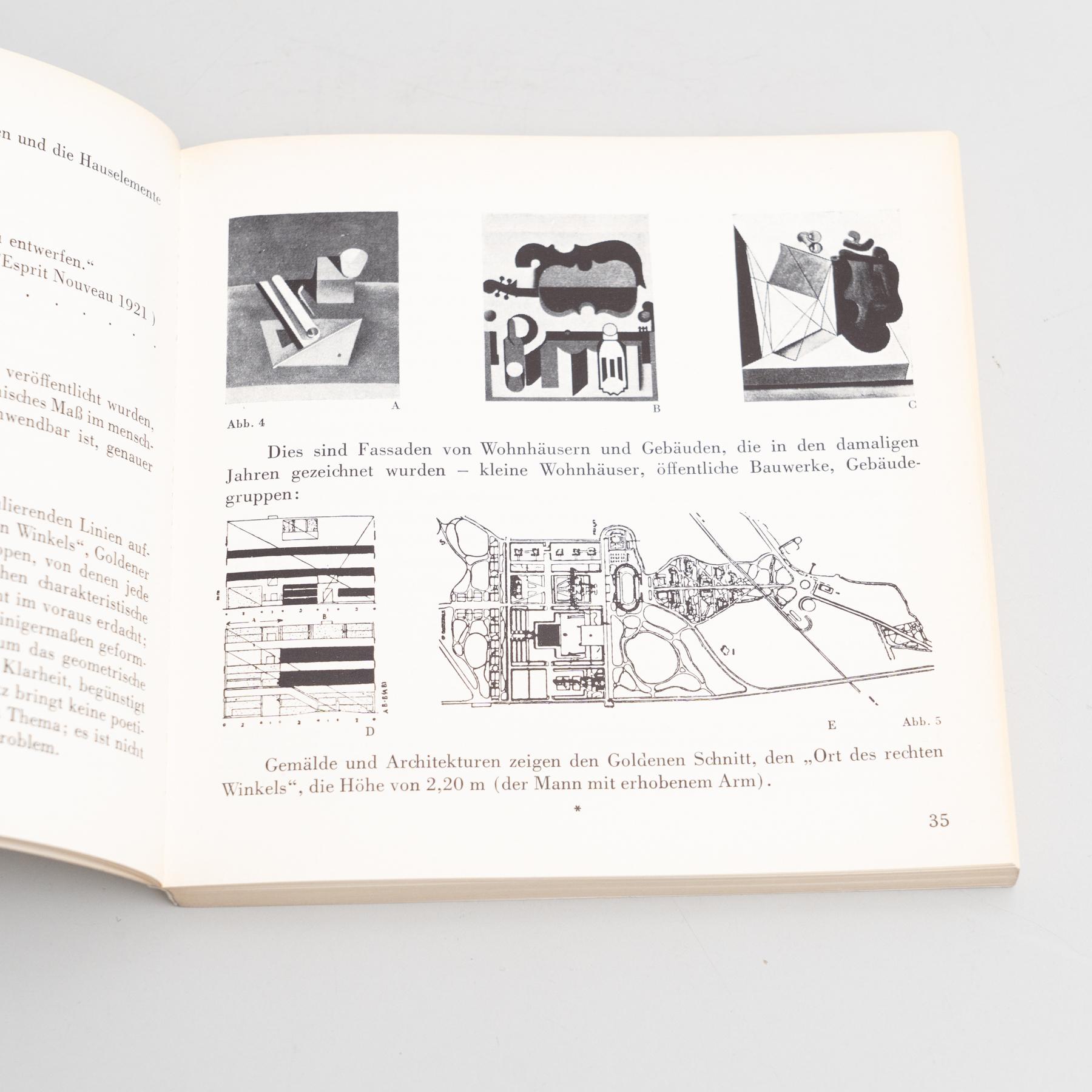 Le Corbusier Der Modulor Book, 1956 For Sale 7