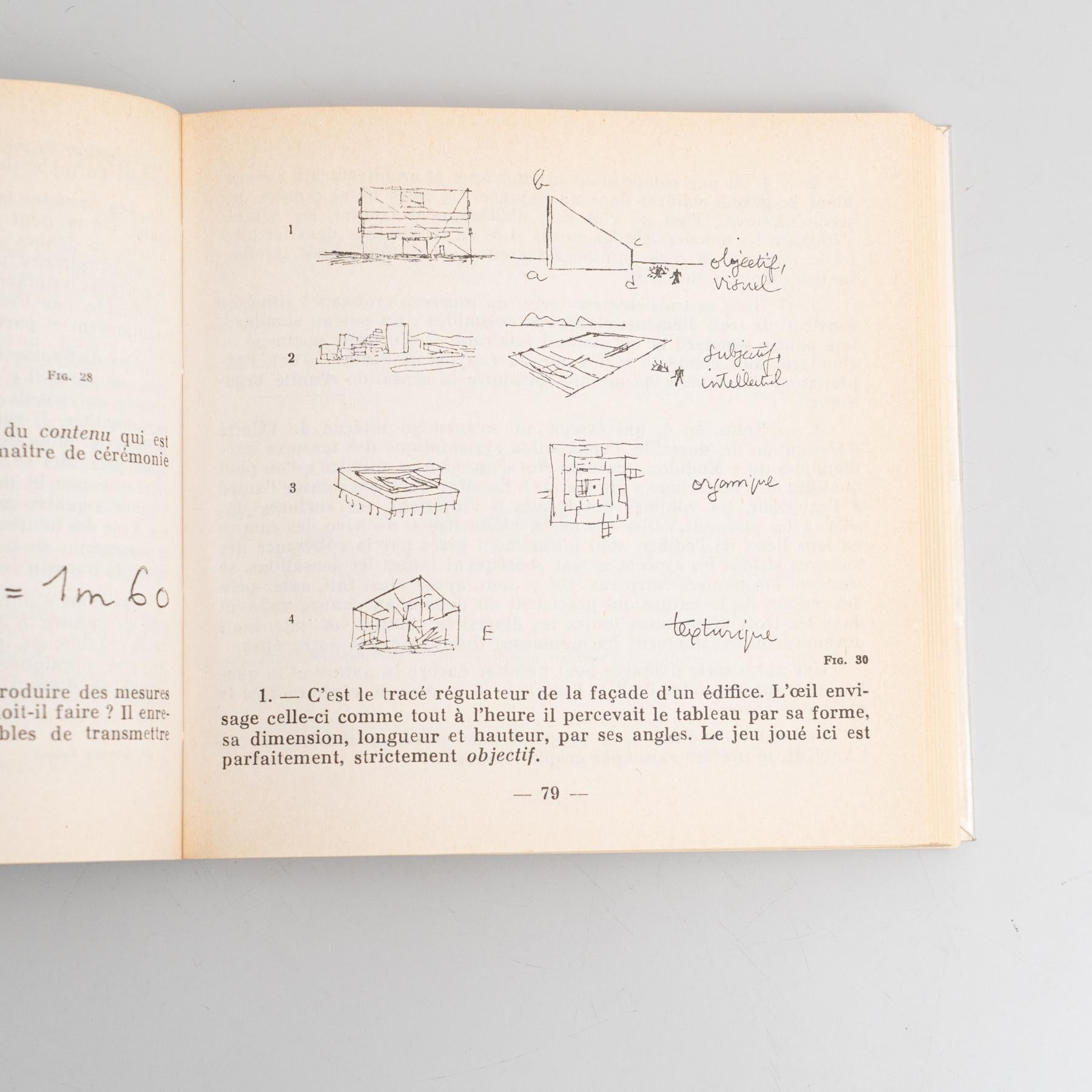 Le Corbusier Der Modulor Book, 1956 For Sale 8