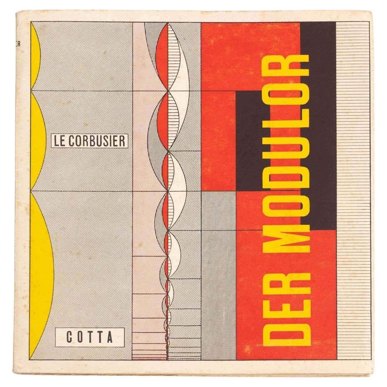 Le Corbusier Der Modulor Book, 1956 For Sale 11