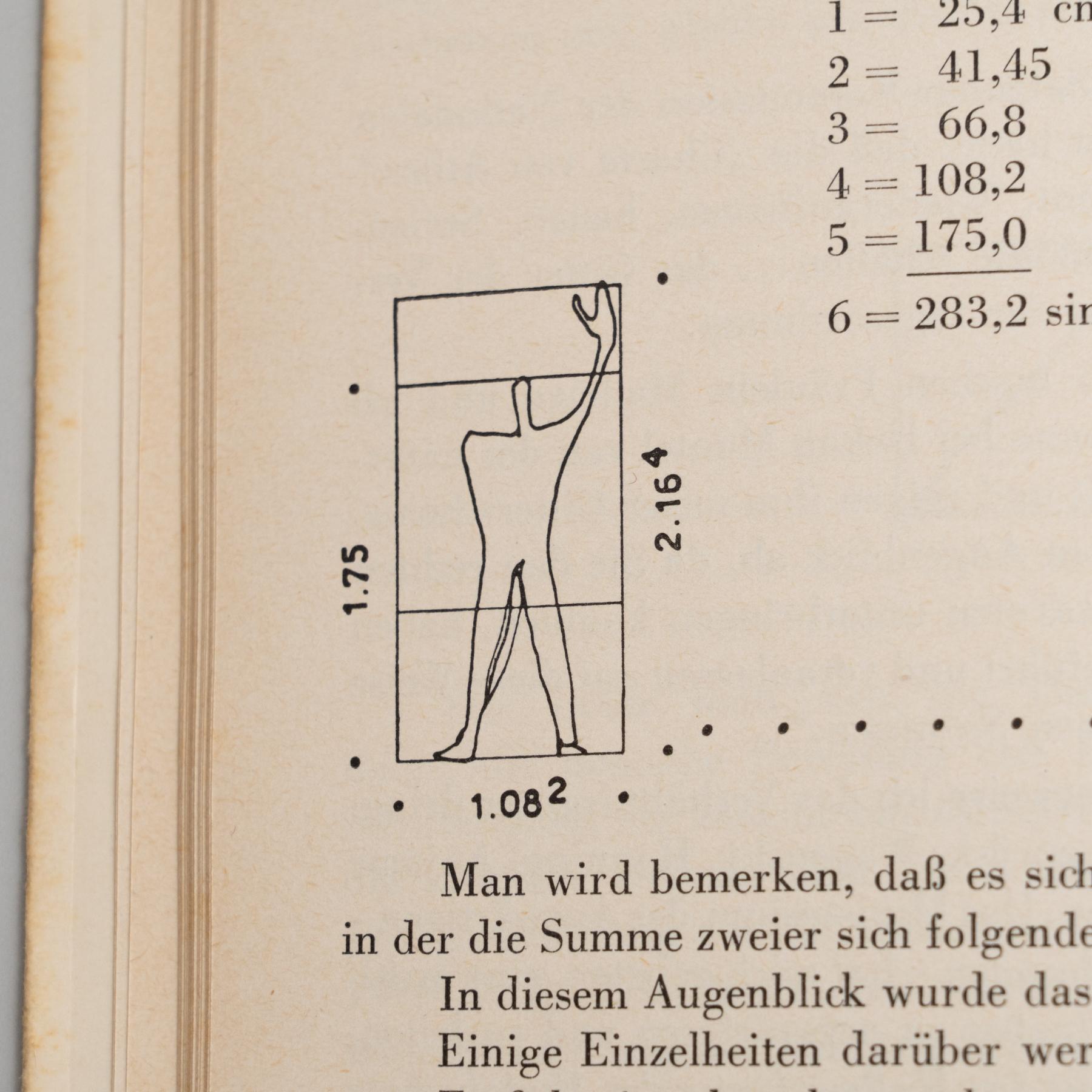 Le Corbusier Der Modulor Book, 1956 9