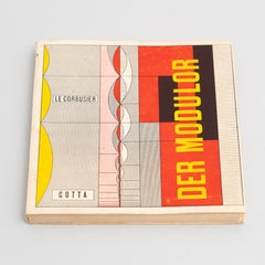 Le Corbusier Der Modulor Book, 1956