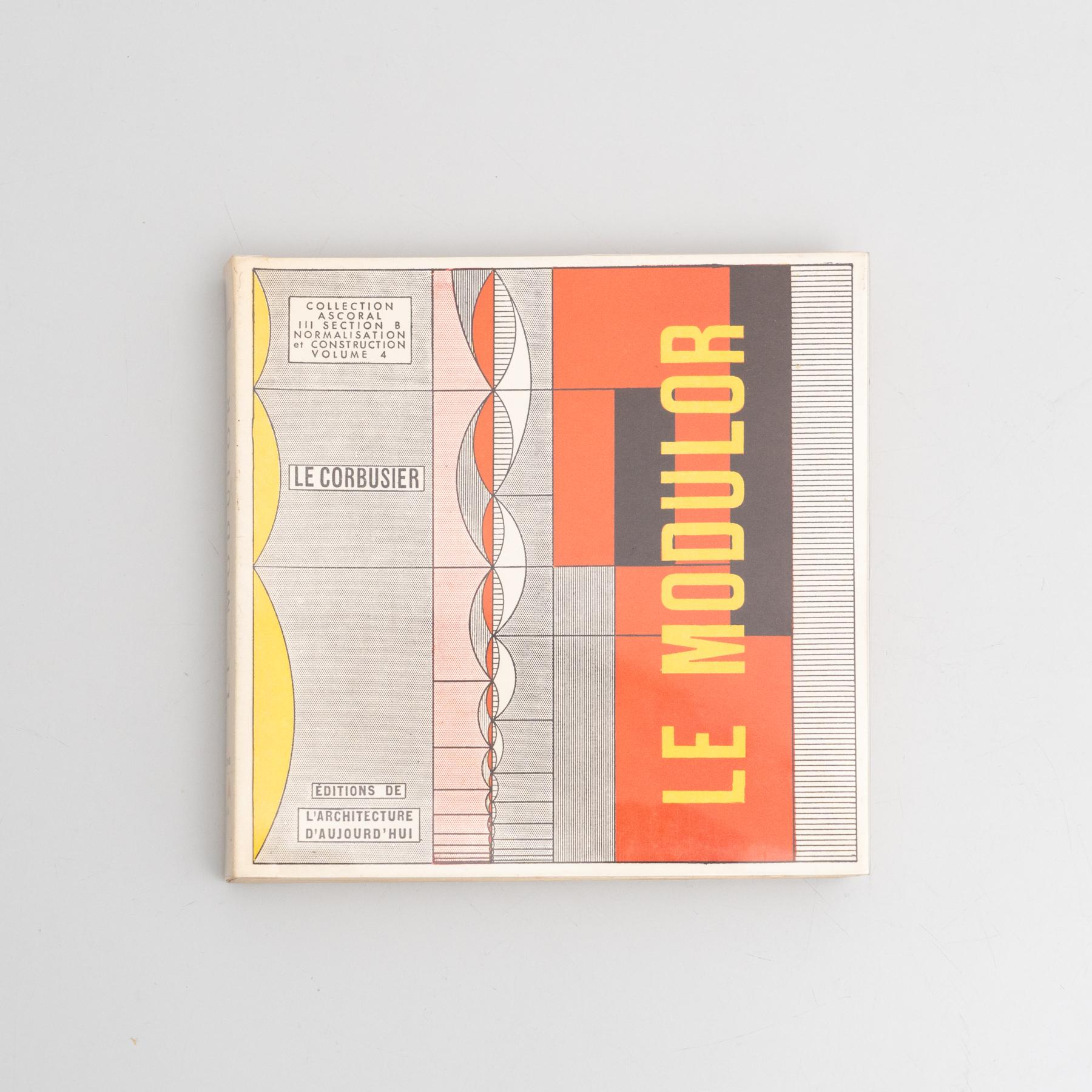 Le Corbusier, Buch „Der Modulor“, 1956 (Moderne der Mitte des Jahrhunderts) im Angebot