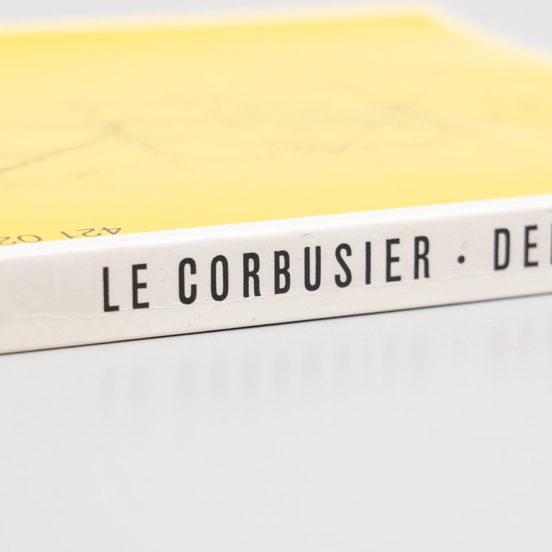French Le Corbusier Der Modulor Book, 1956 For Sale