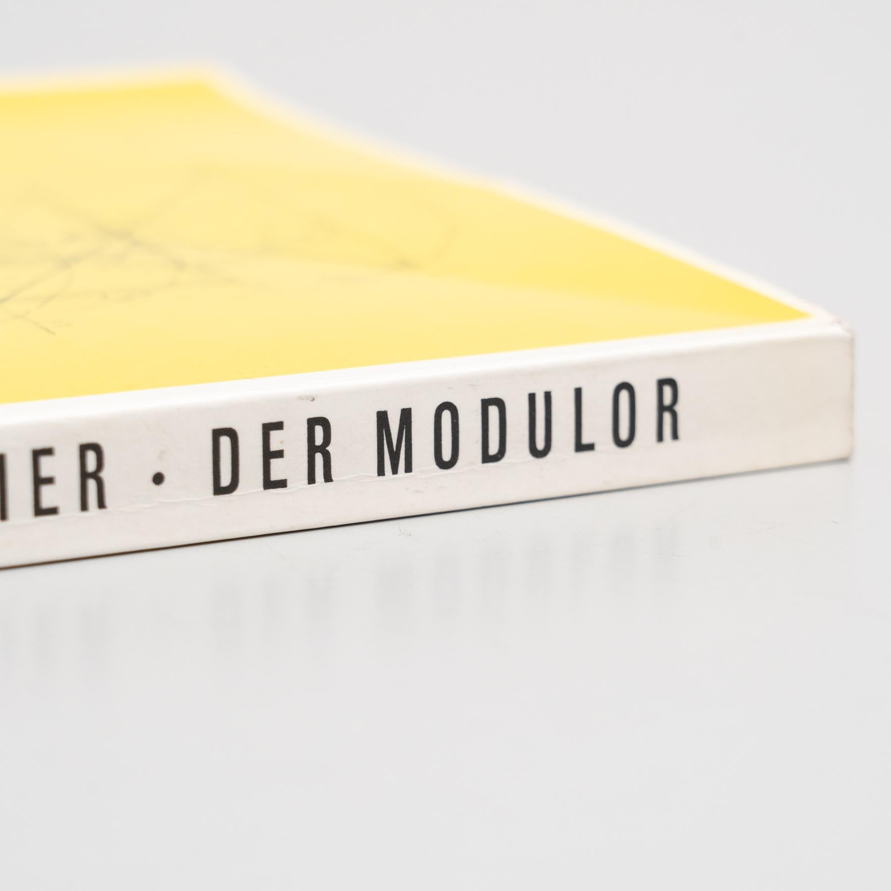 Le Corbusier, Buch „Der Modulor“, 1956 im Angebot 1