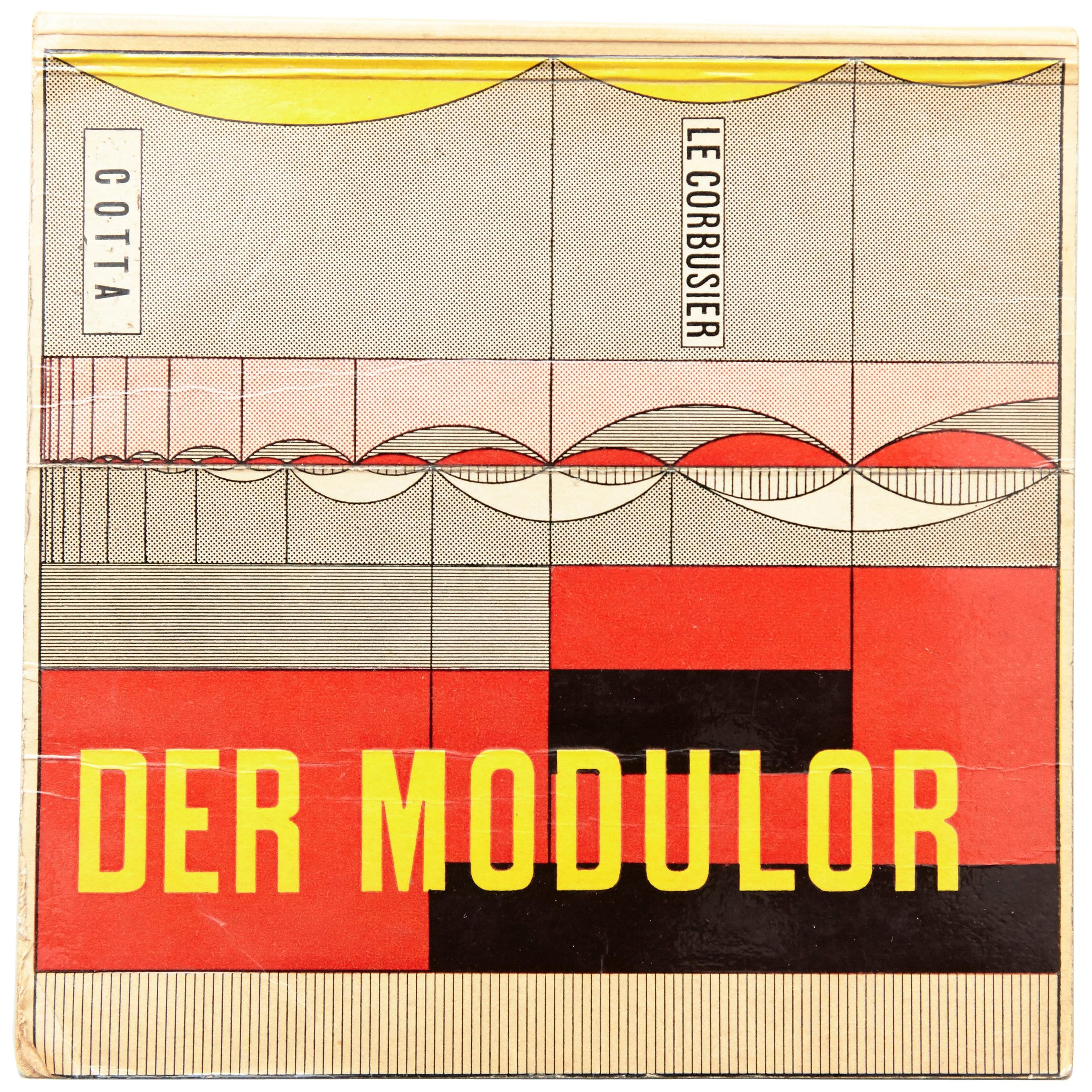 Le Corbusier Der Modulor Book, 1956