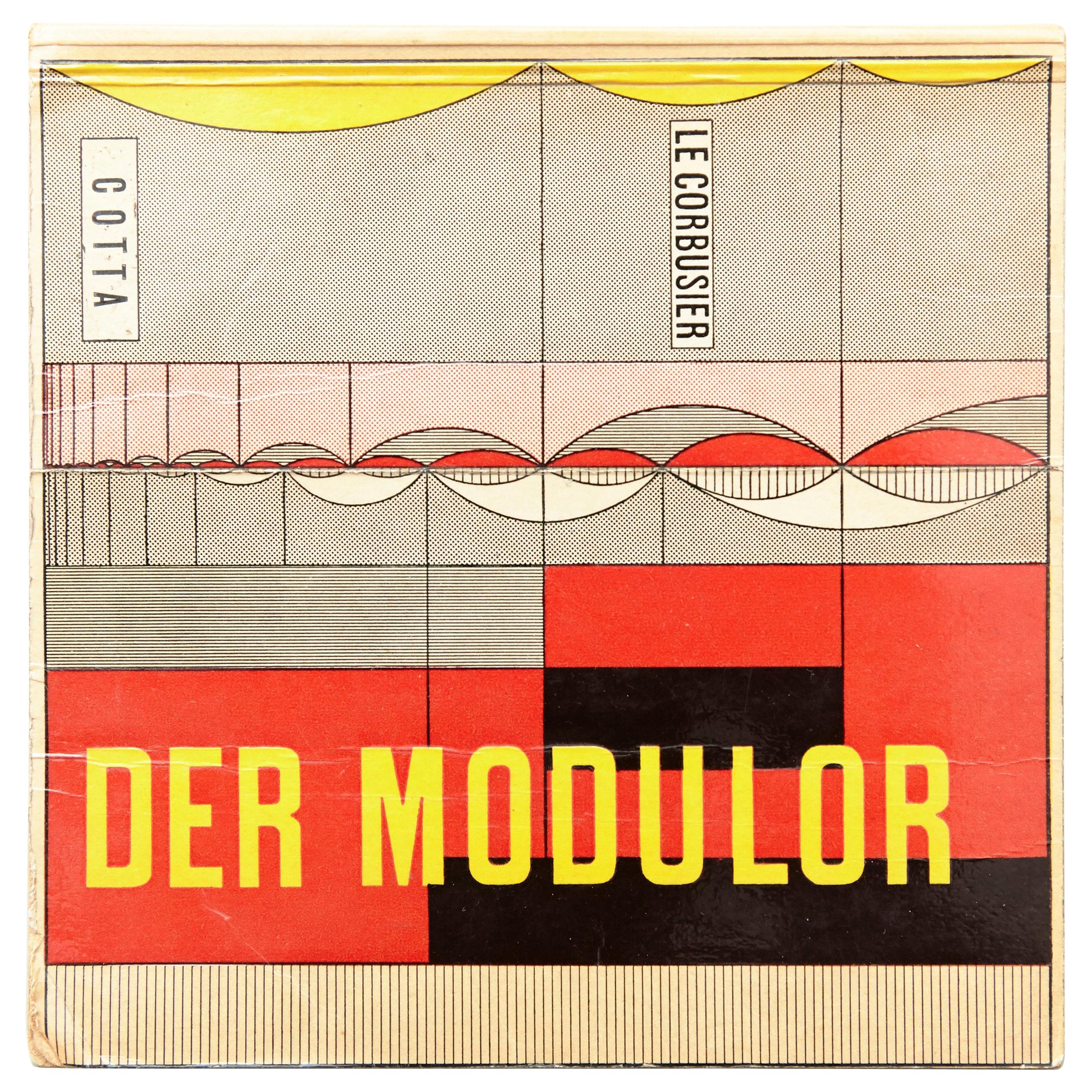 Le Corbusier Der Modulor Book, 1956