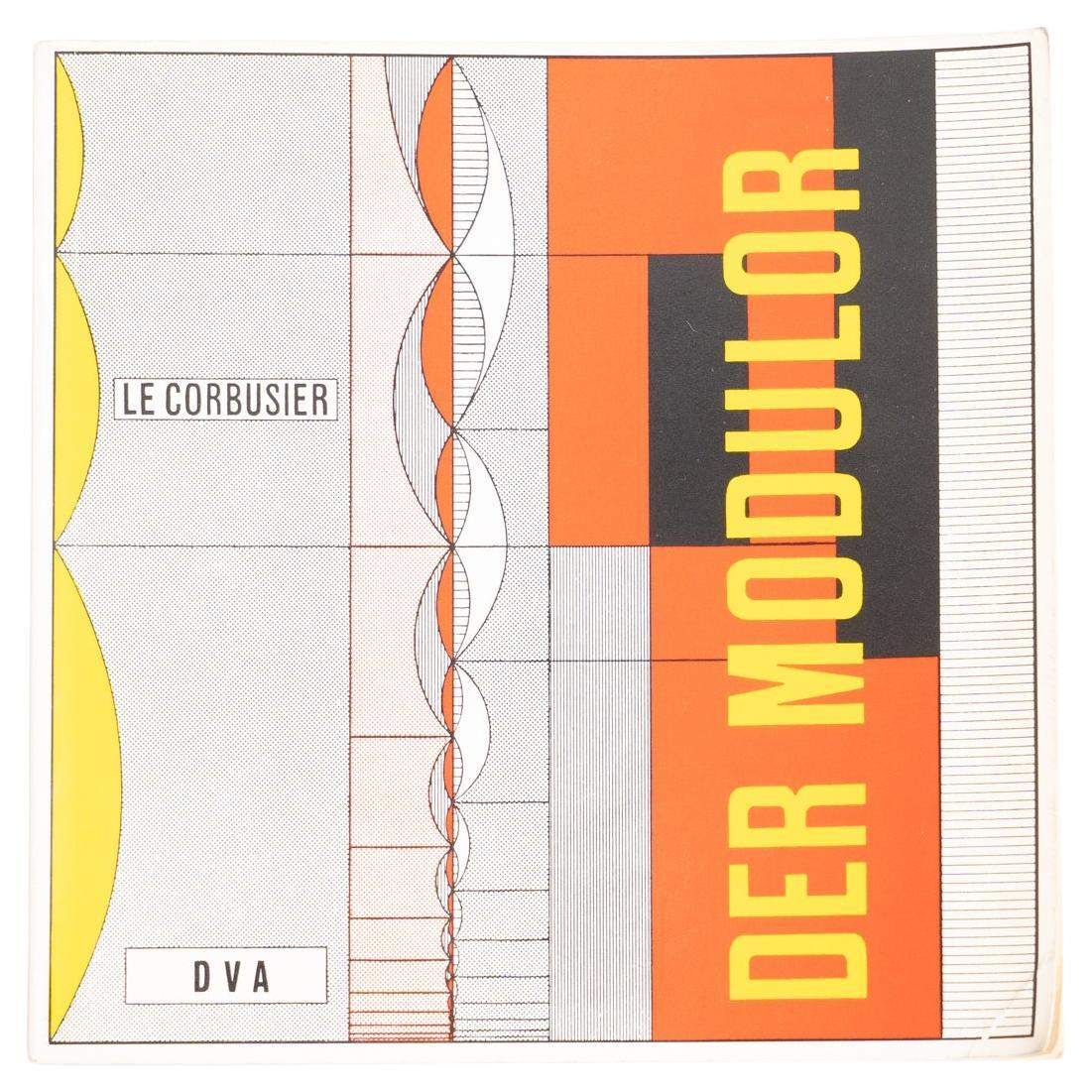 Le Corbusier Der Modulor Book, 1956 For Sale