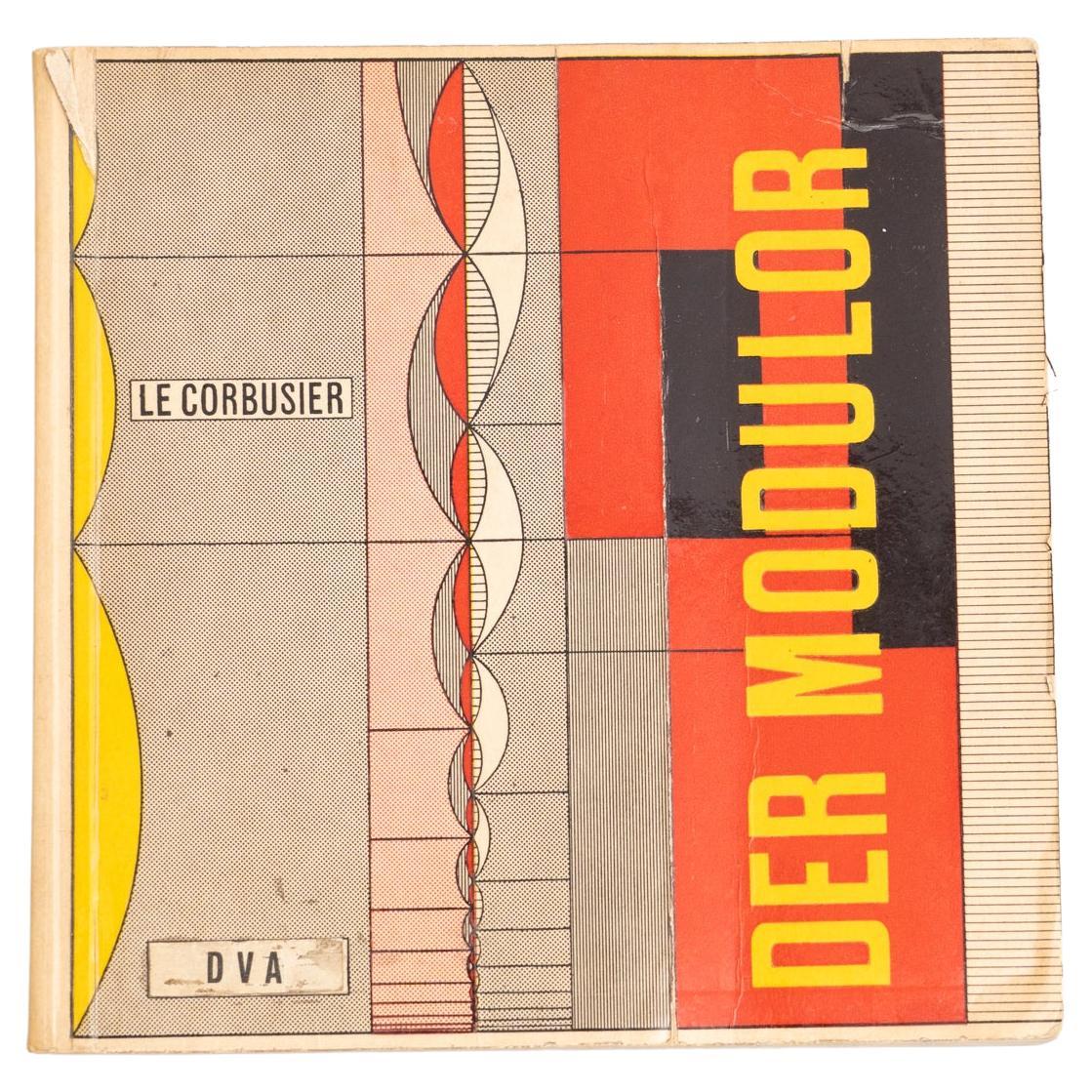 Le Corbusier Der Modulor Book, 1956 For Sale