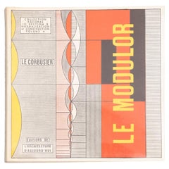 Vintage Le Corbusier Der Modulor Book, 1956