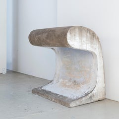 Le Corbusier Exterior Concrete Lamp from Chandigarh, India, Circa 1955