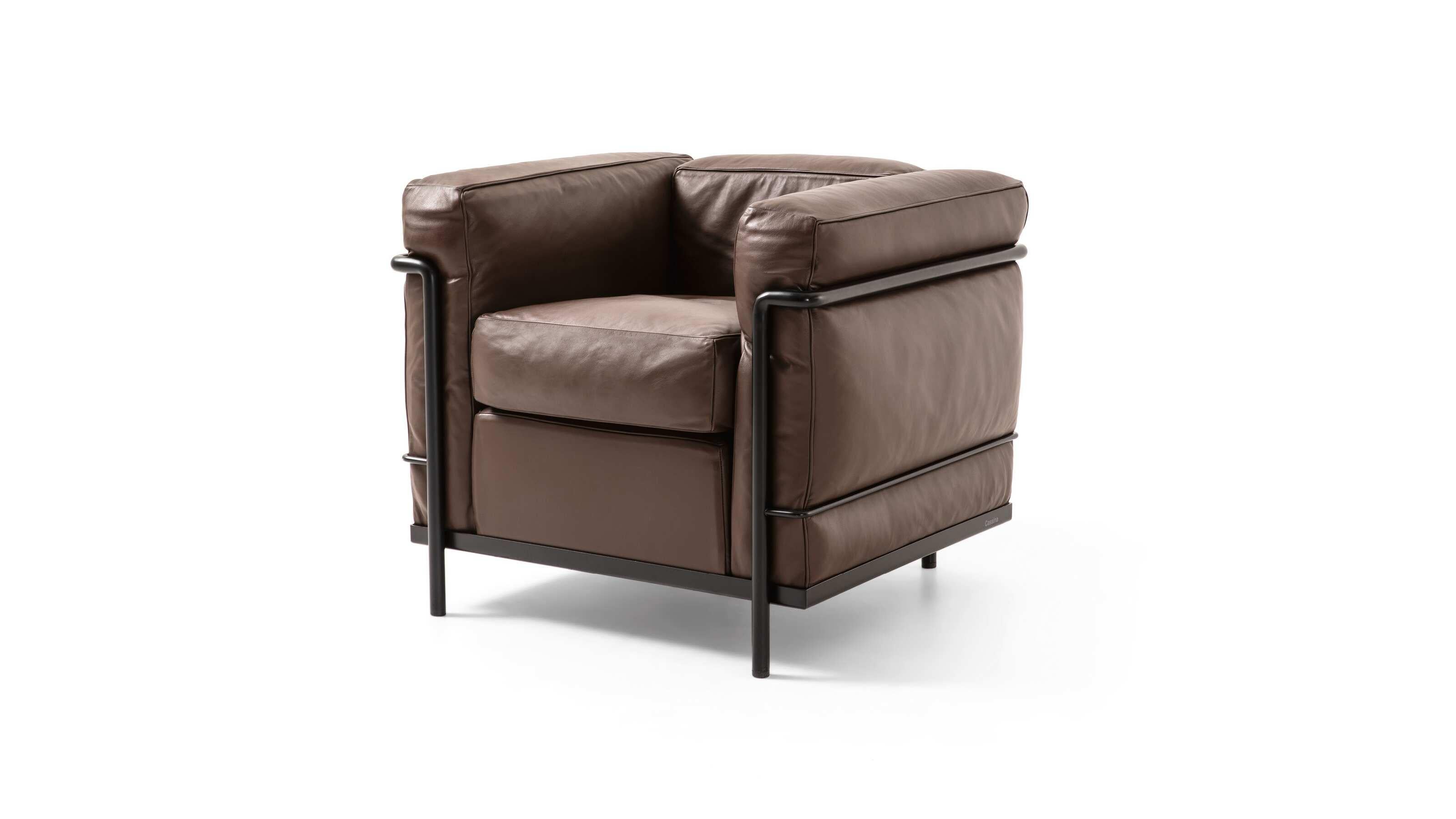 Le Corbusier Fauteuil Grand Confort, Petit Modèle Sessel für Cassina (Italienisch) im Angebot