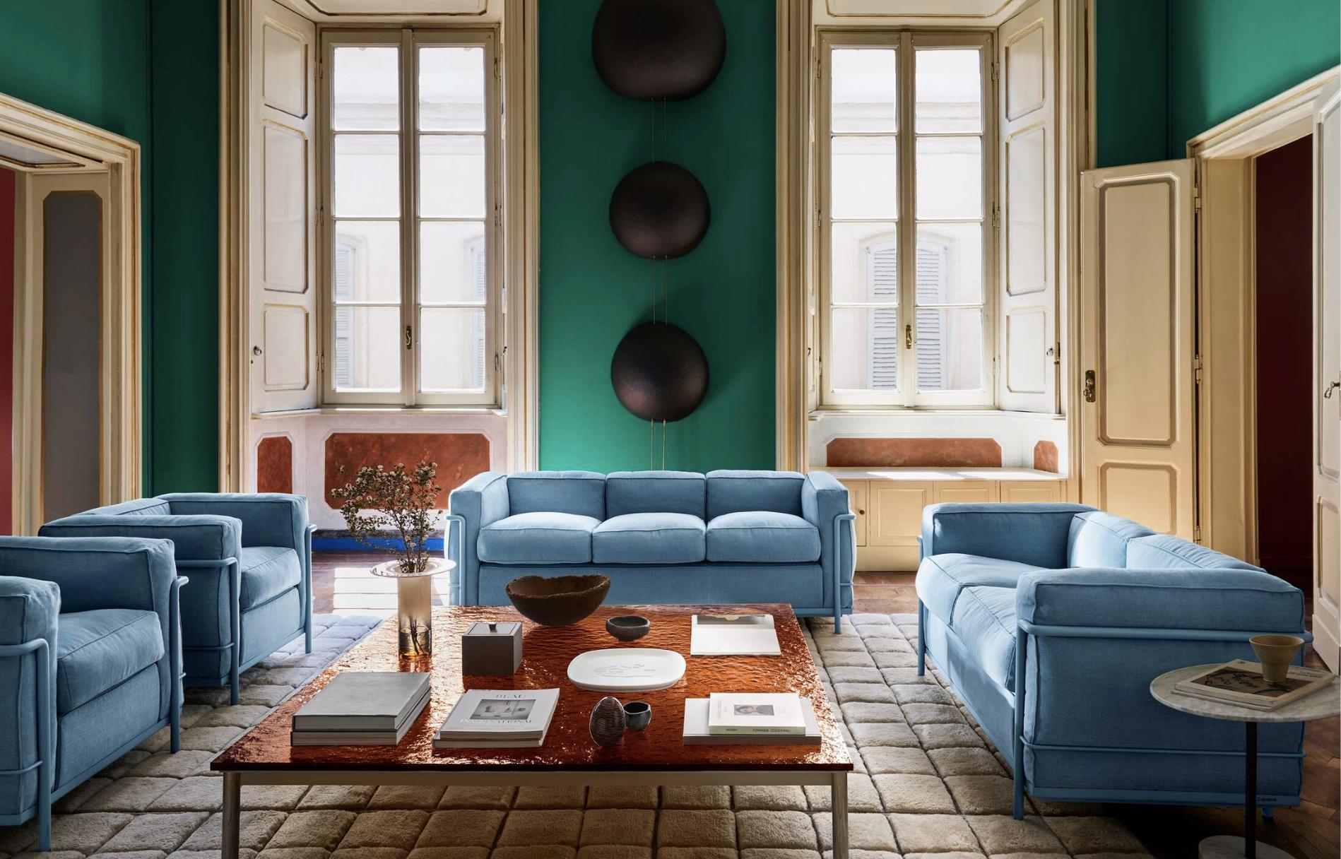 Le Corbusier Fauteuil Grand Confort, Petit Modèle, Deux Places, Durable en vente 3