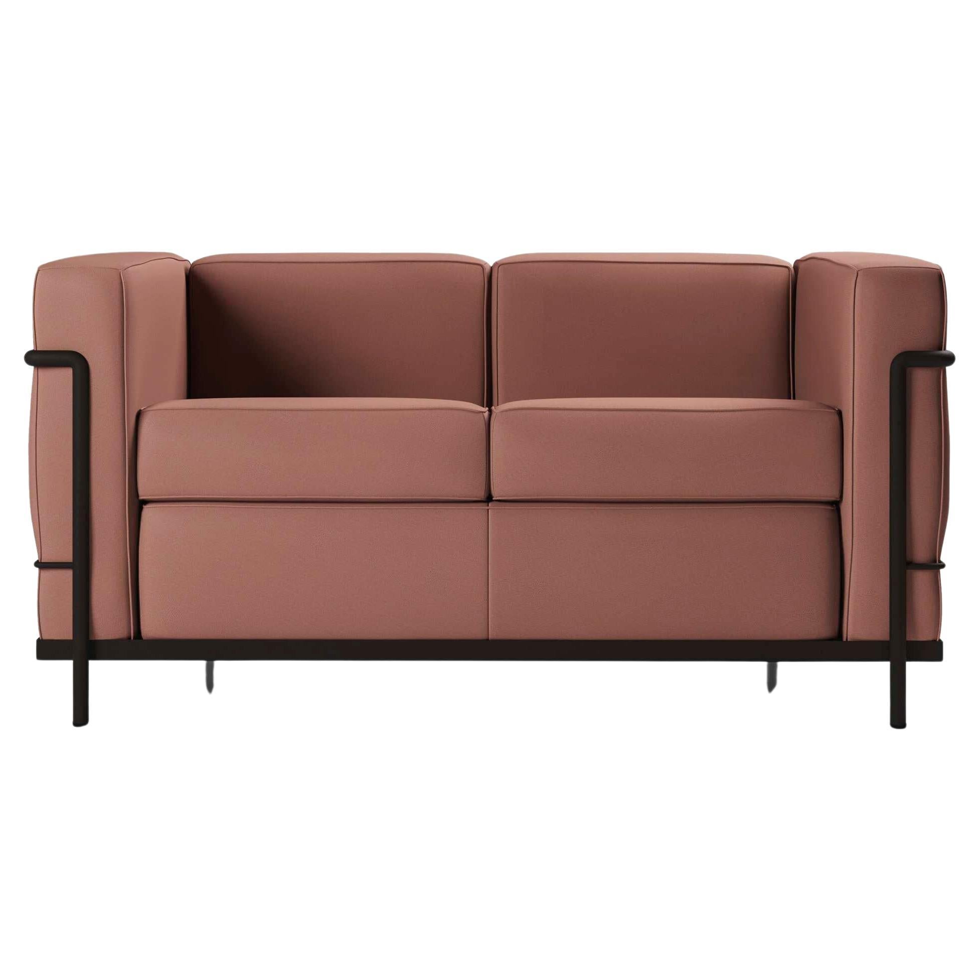 Le Corbusier Fauteuil Grand Confort, Petit Modèle, Deux Places, Durable en vente