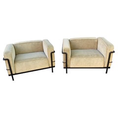 Le Corbusier for Cassina Grand Comfort Lounge Chairs LC-3