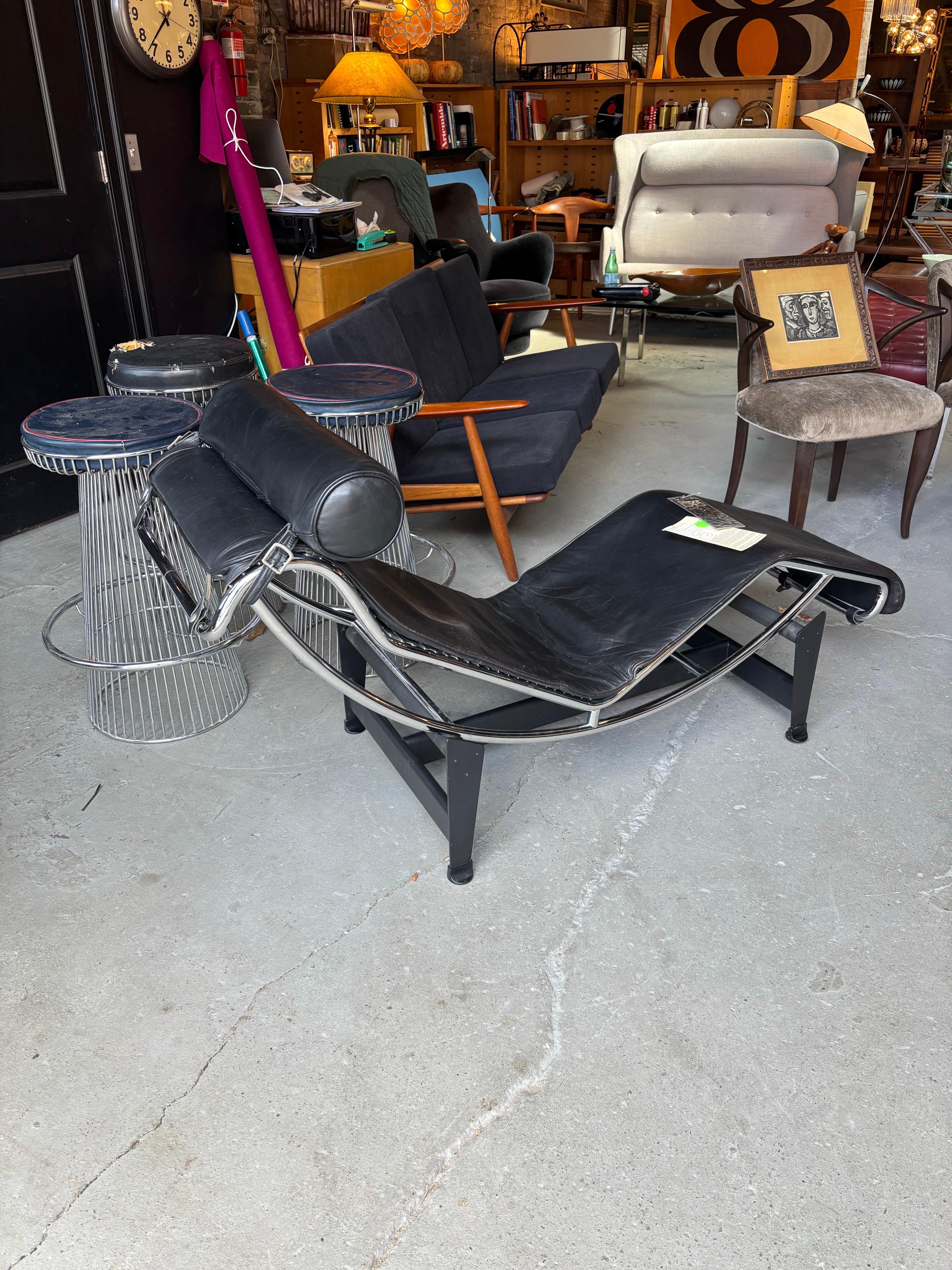 Chaiselongue LC-4 von Le Corbusier für Cassina im Angebot 3