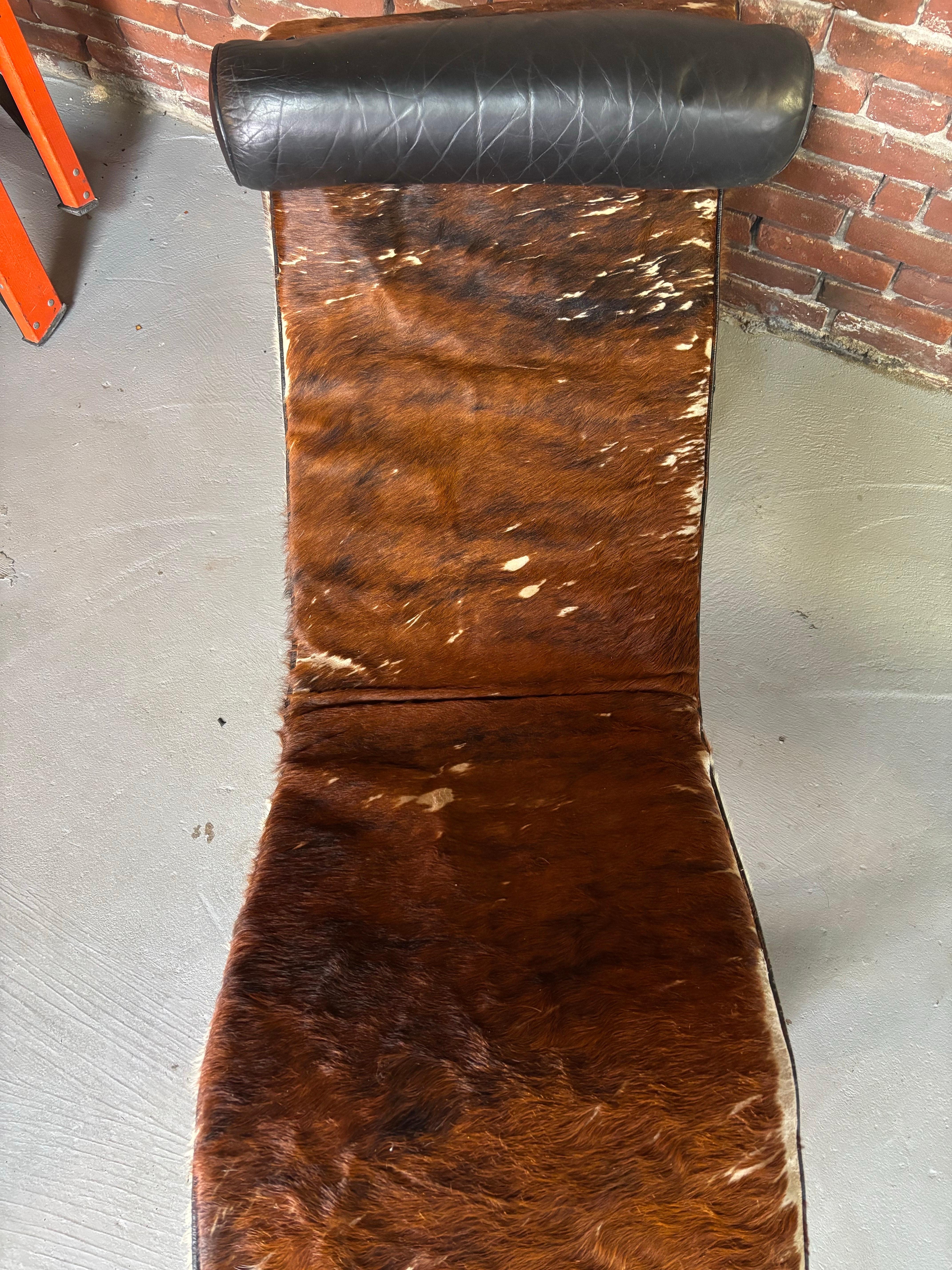 Metal Le Corbusier for Cassina LC-4 Chaise Lounge