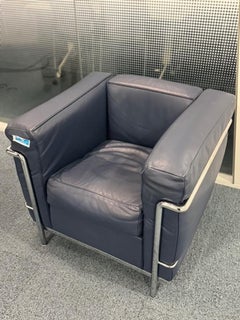 Le Corbusier for Cassina: LC2 Armchair “pair of armchairs”