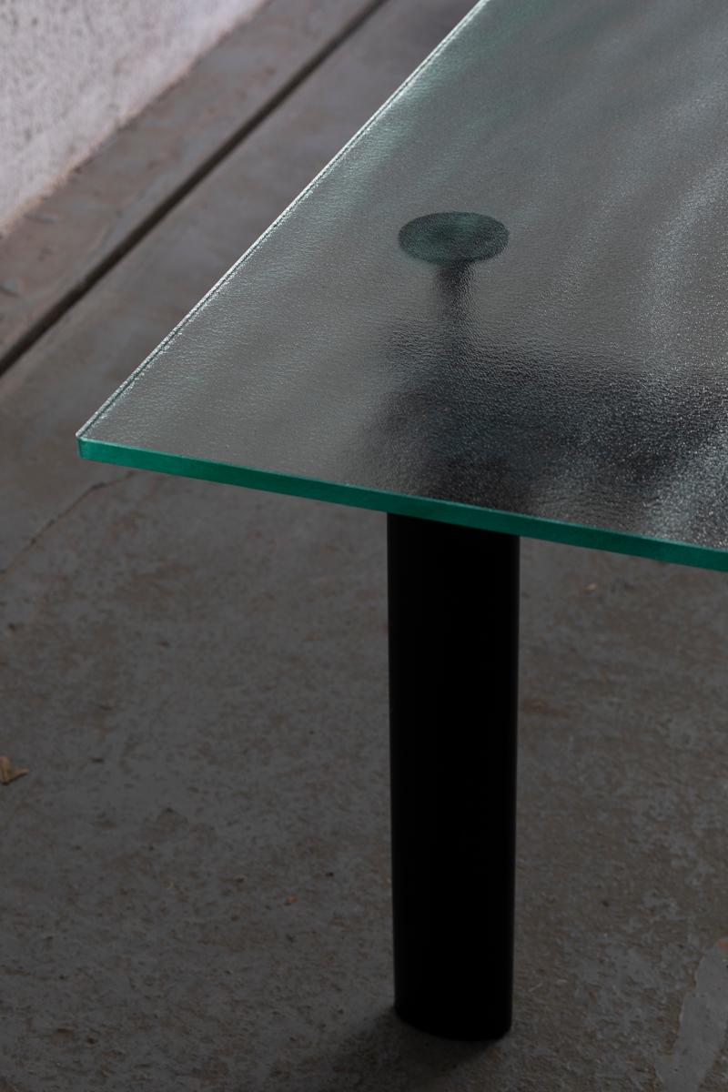 Le Corbusier for Cassina LC6 Dining Table, Italy 1980s 2