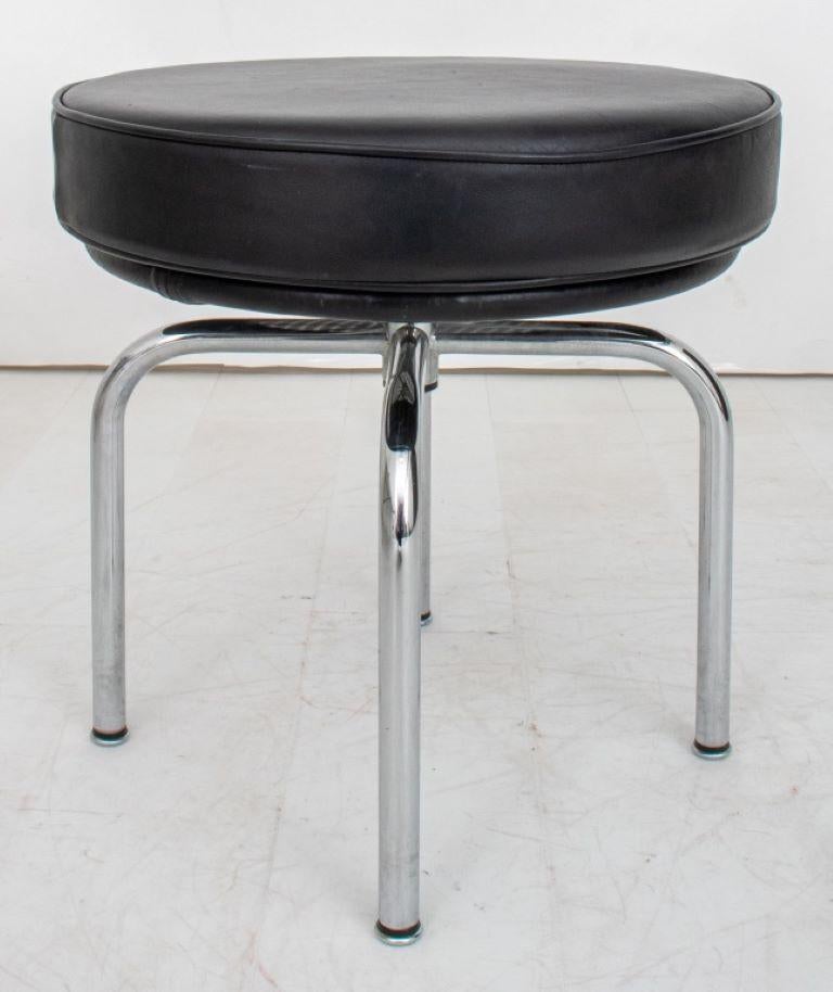 Le Corbusier for Cassina LC8 Swivel Stool In Good Condition For Sale In New York, NY
