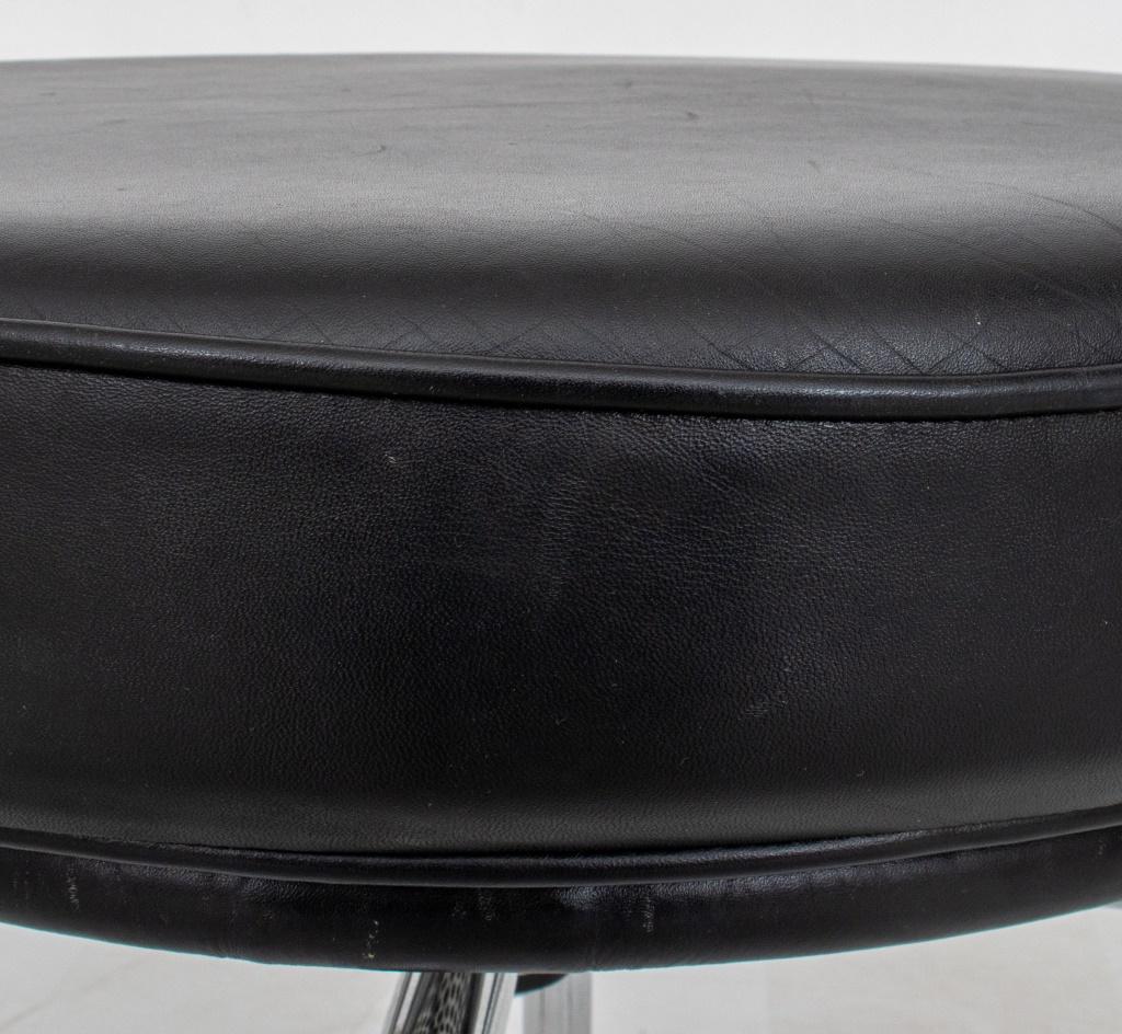 20th Century Le Corbusier for Cassina LC8 Swivel Stool For Sale