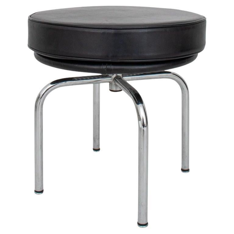 Le Corbusier for Cassina LC8 Swivel Stool For Sale
