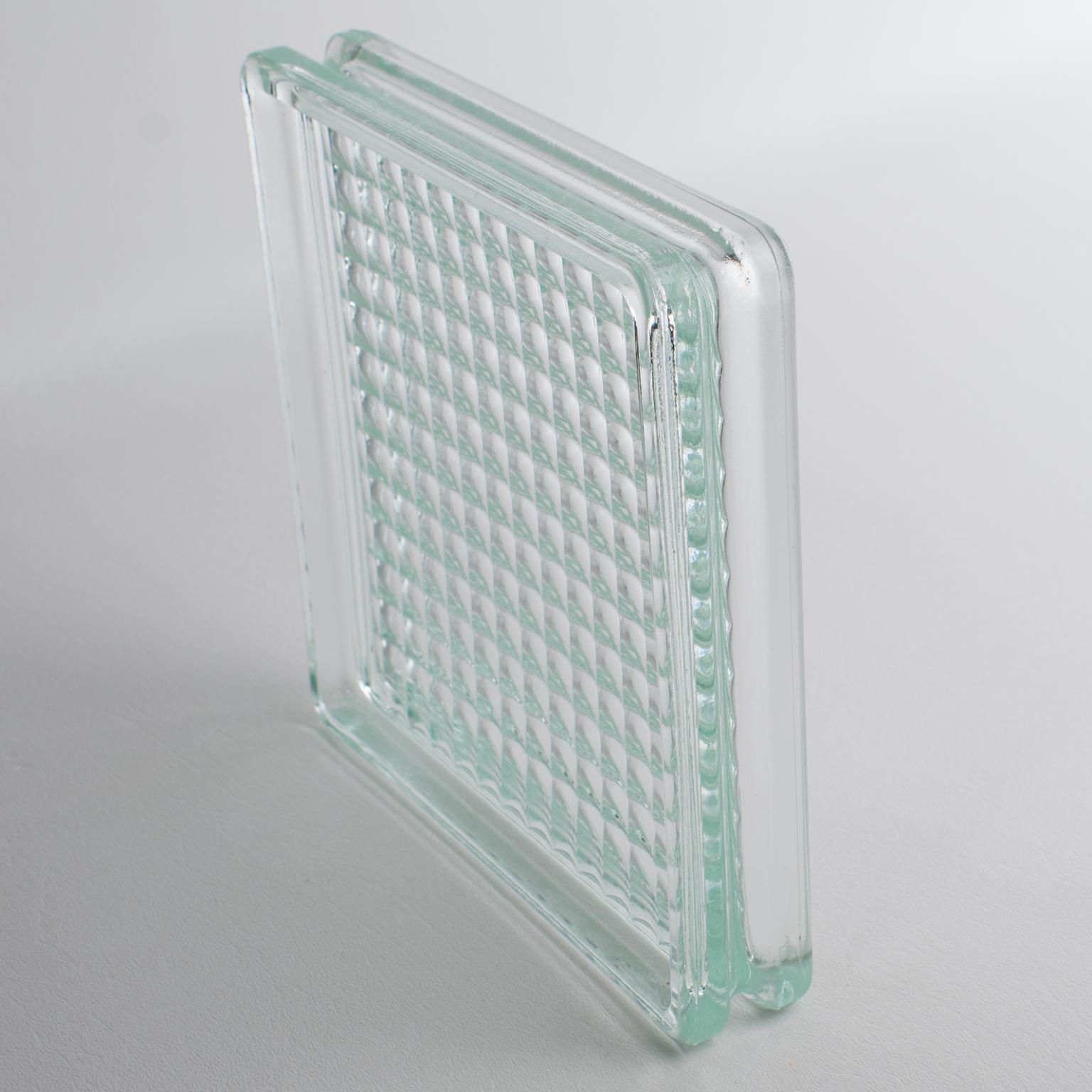 Le Corbusier per Lumax - Riordino da scrivania in vetro moderno di metà secolo, ciotola di raccolta in vendita 5