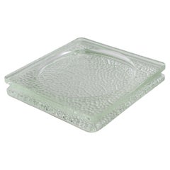 Le Corbusier for Lumax Mid-Century Modern Glass Desk Tidy, Catchall Bowl