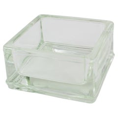 Le Corbusier pour Lumax Modernist Glass Desk Tidy Catchall