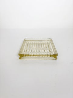 Le Corbusier Glass Ashtray, France, 1930s