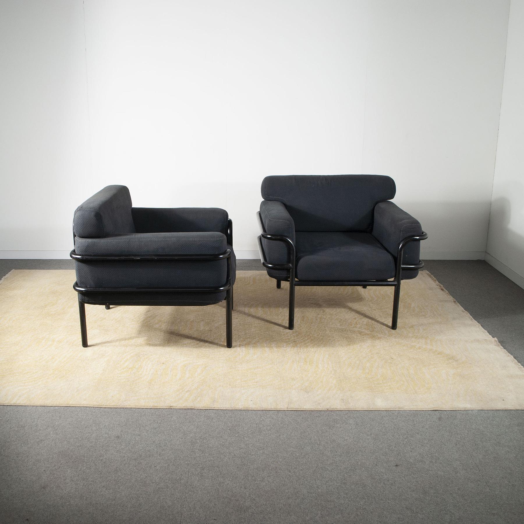 Mid-Century Modern Le Corbusier in the Style LC2 from the Seventies