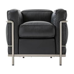 Le Corbusier, Jeanneret, Charlotte Perriand LC3 Fauteuil by Cassina