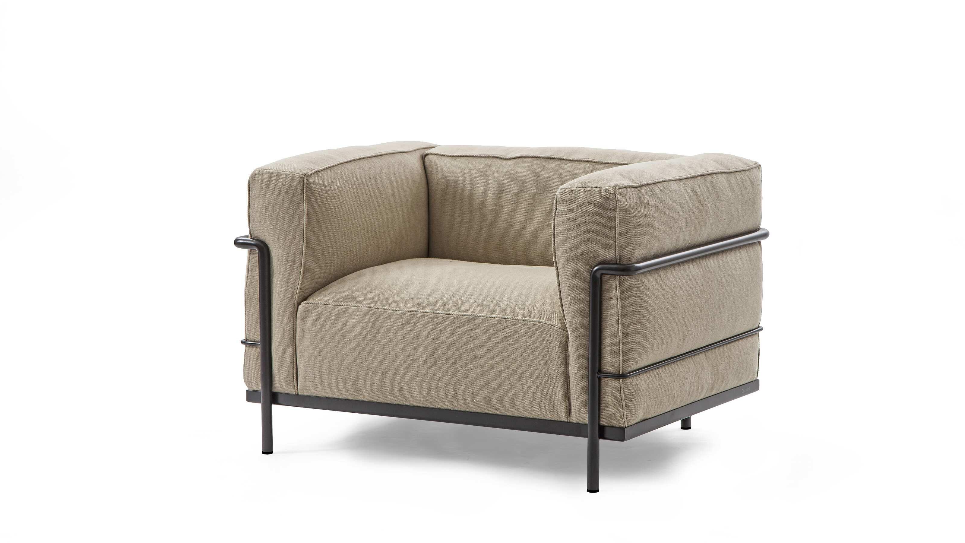 Le Corbusier, Jeanneret, Charlotte Perriand LC3 Fauteuil Grand Confort en venta 3