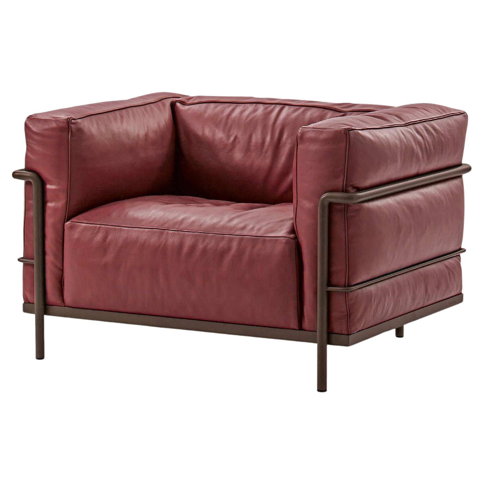 Le Corbusier, Jeanneret, Charlotte Perriand LC3 Fauteuil Grand Confort