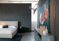 Le Corbusier 'Lampe de Marseille' Wall Lamp for Nemo in Gray