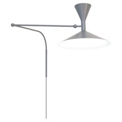 Le Corbusier 'Lampe de Marseille' Wall Lamp for Nemo in Gray
