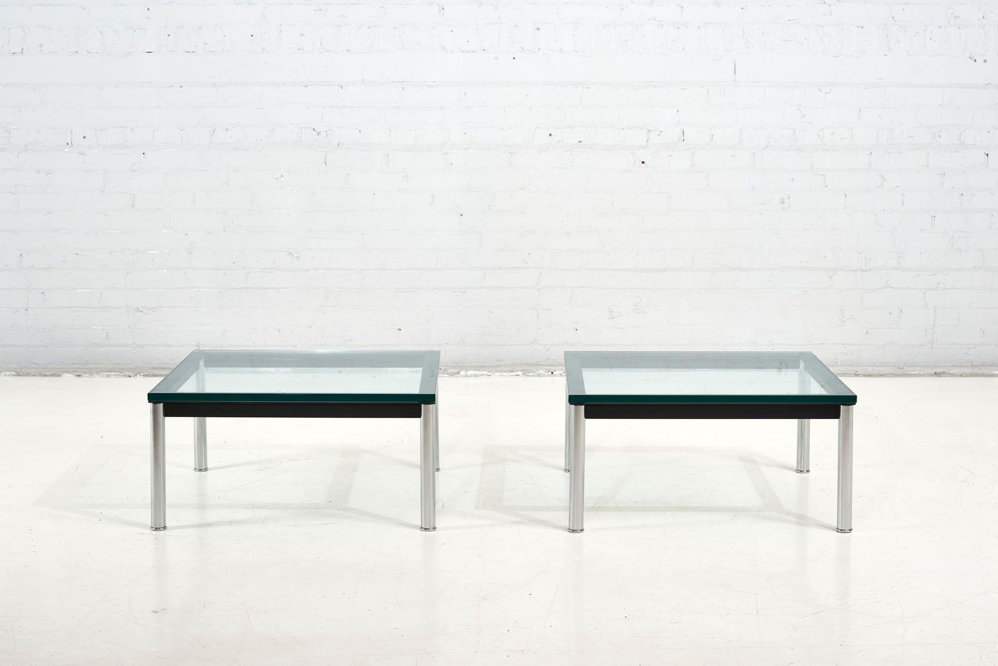 Le Corbusier LC 10 per i tavolini Cassina, Italia, 1970.