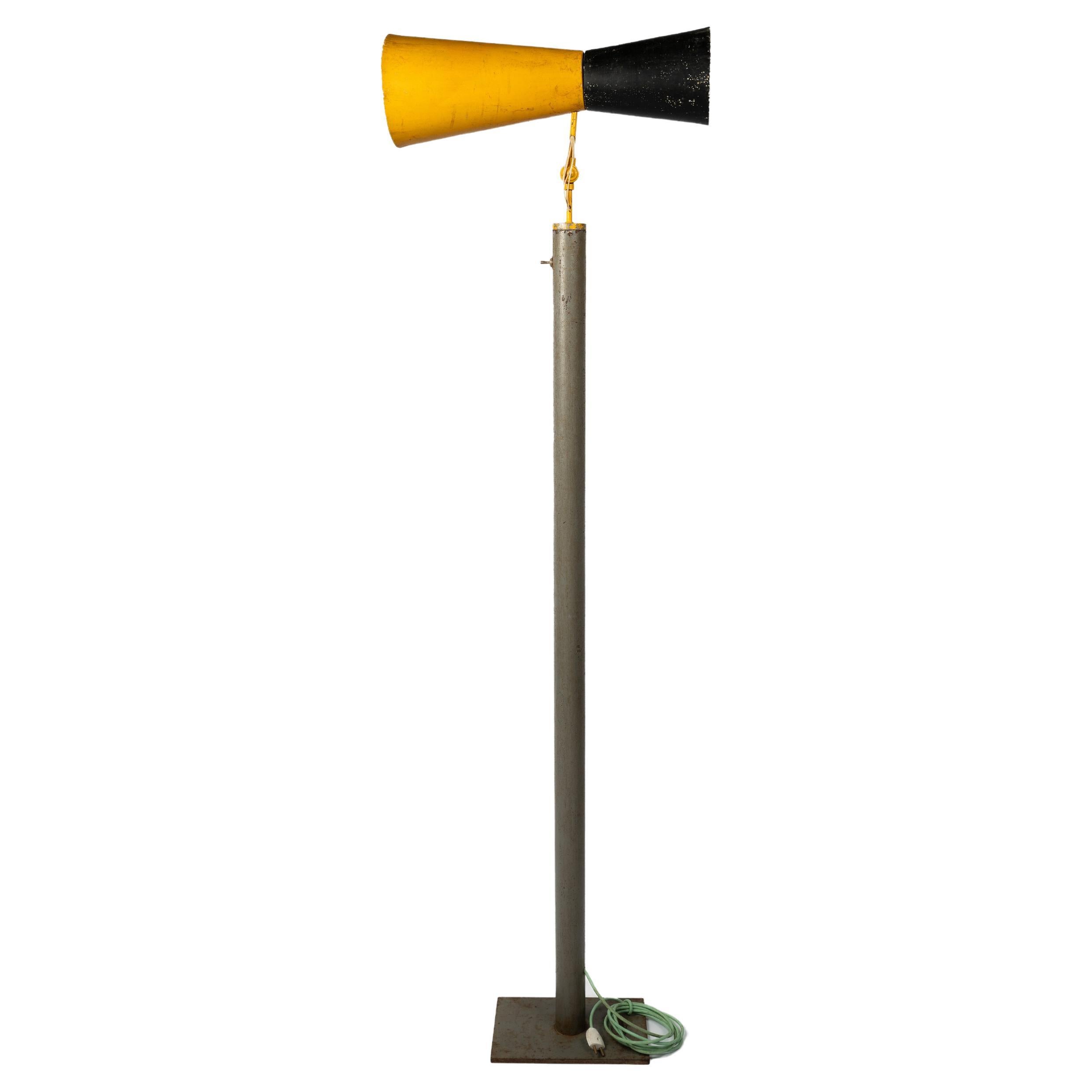Le Corbusier LC-LU-02-A Lamp/ Authentic Floor Diabolo Lamp
