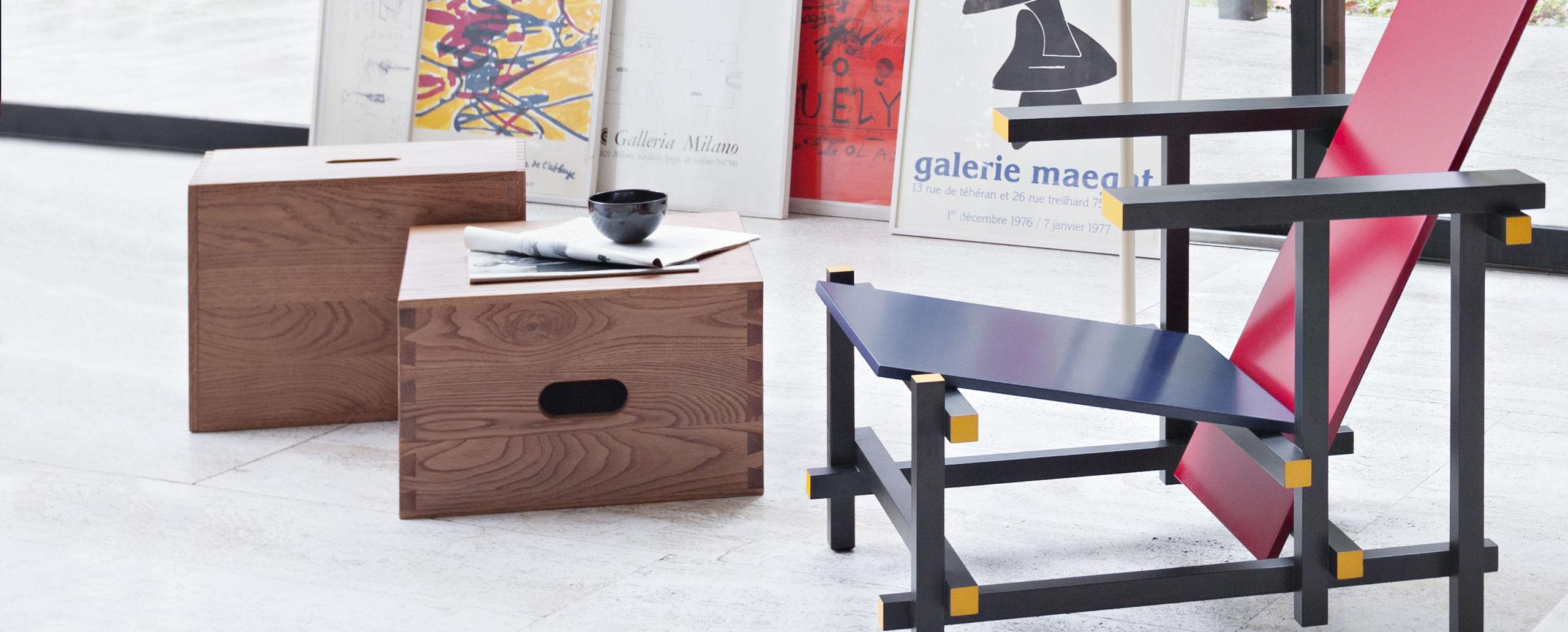 Le Corbusier LC14 Taburete de madera Cabanon de Cassina en venta 1