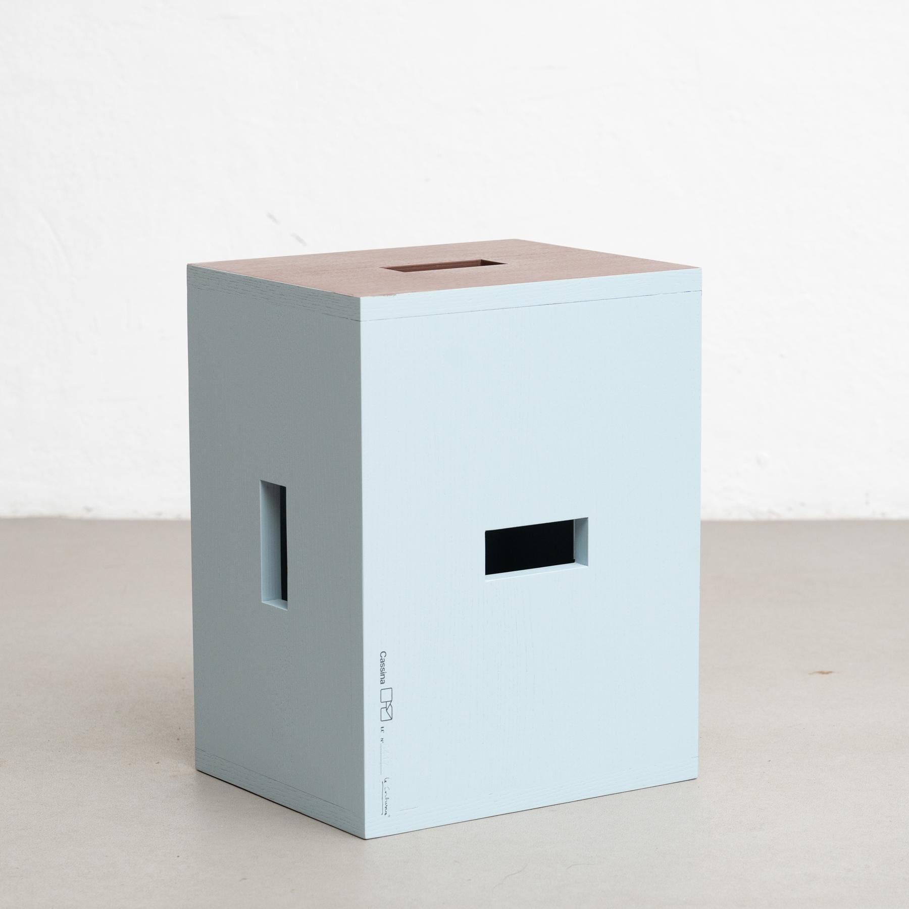 Le Corbusier LC14 Tabouret Nantes Rezè Taburete De Madera Para Cassina en venta 1
