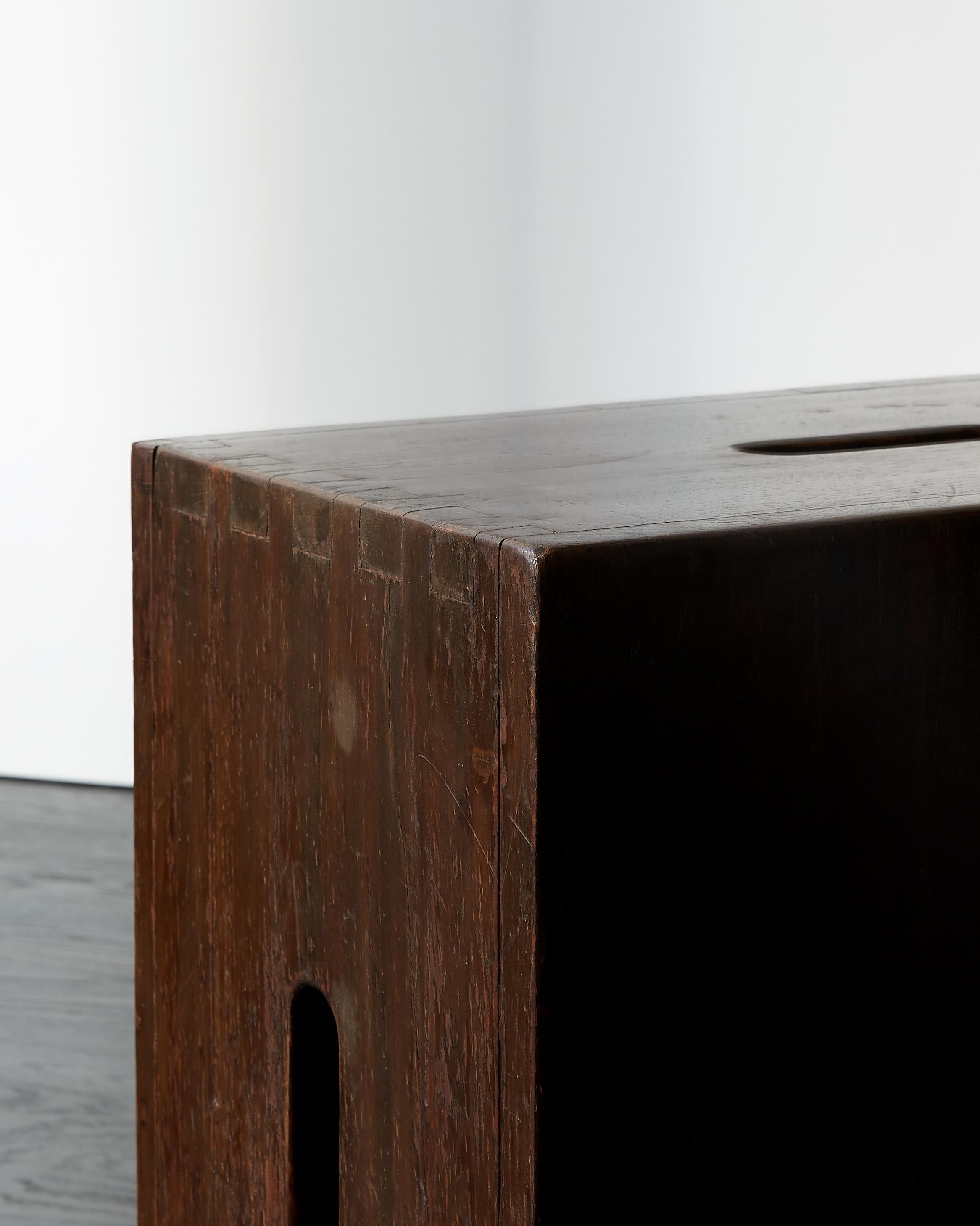 Le Corbusier LC14 Wooden Stool 2