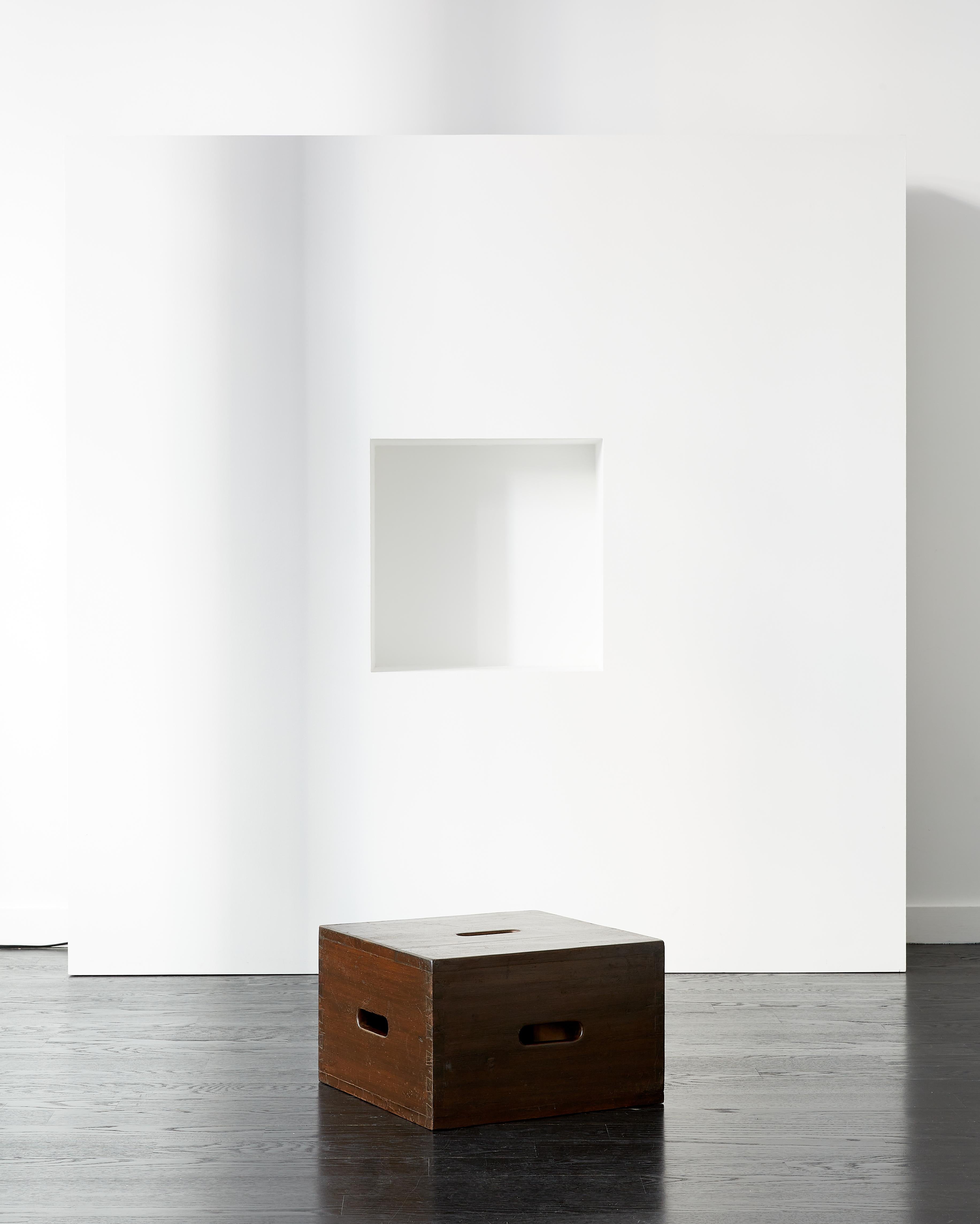 Teak Le Corbusier LC14 Wooden Stool