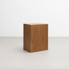 Le Corbusier LC1402 Wood Stool by Cassina