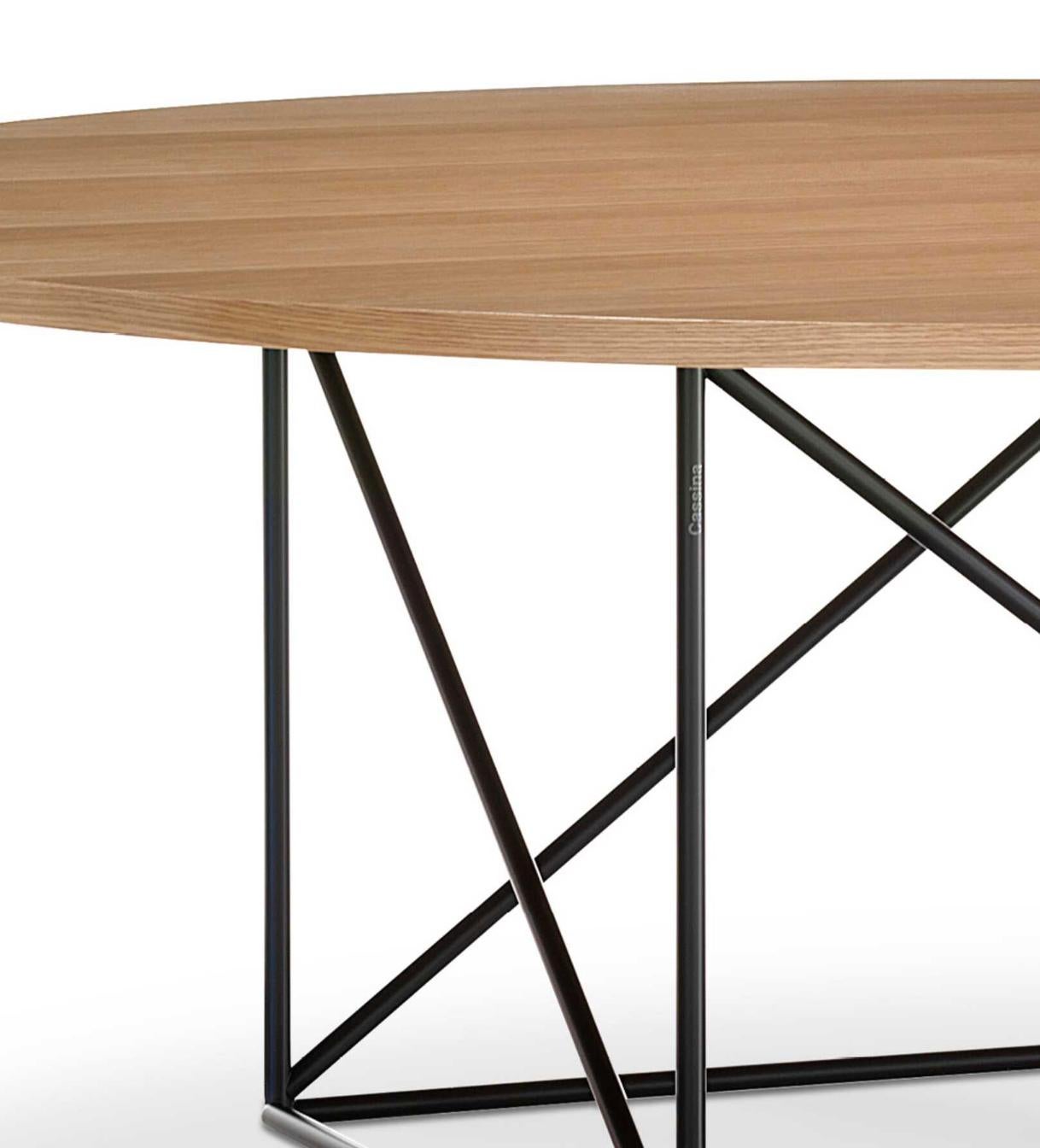 Contemporary Le Corbusier LC15 Table de Conférence For Cassina For Sale