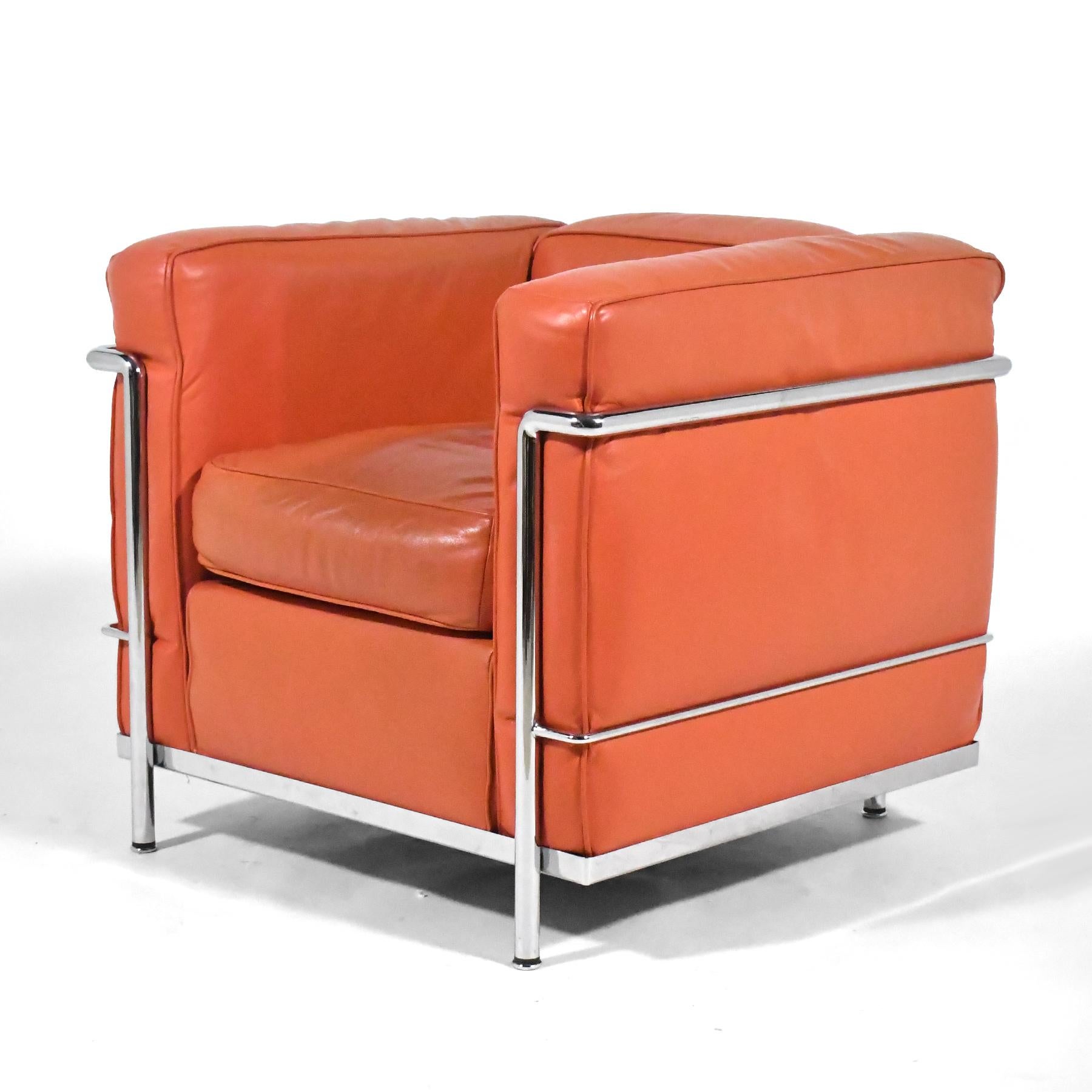 Italiano Le Corbusier LC2 di Cassina in vendita