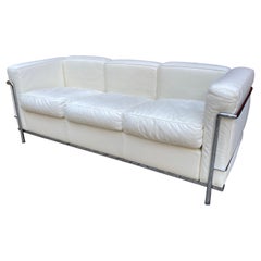 Le Corbusier LC2 Cassina Sofa Made in Italy
